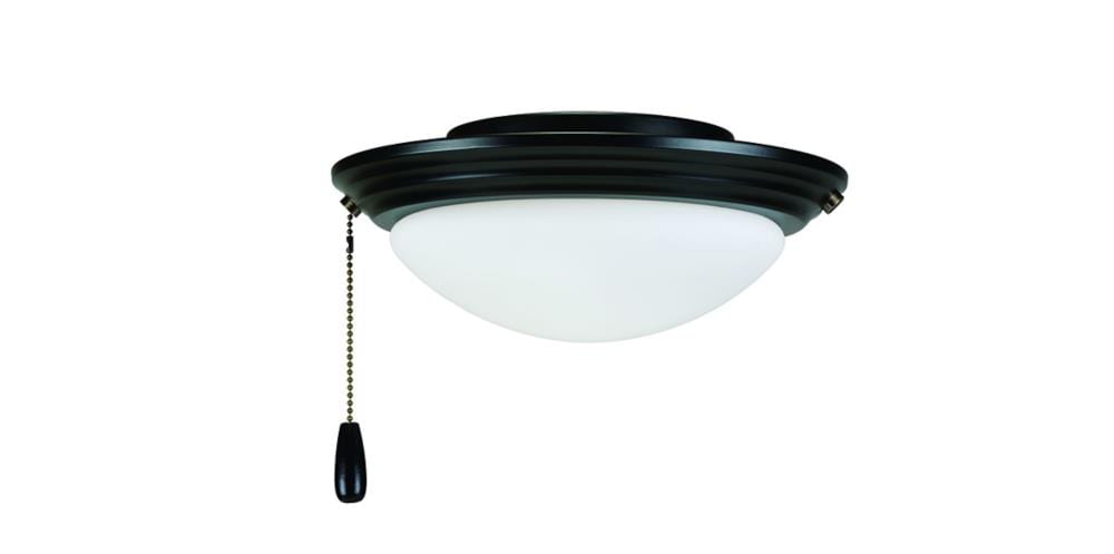 RP Lighting + Fans 1RP84BK-LED 4.25-in Black LED Ceiling Fan Light Kit