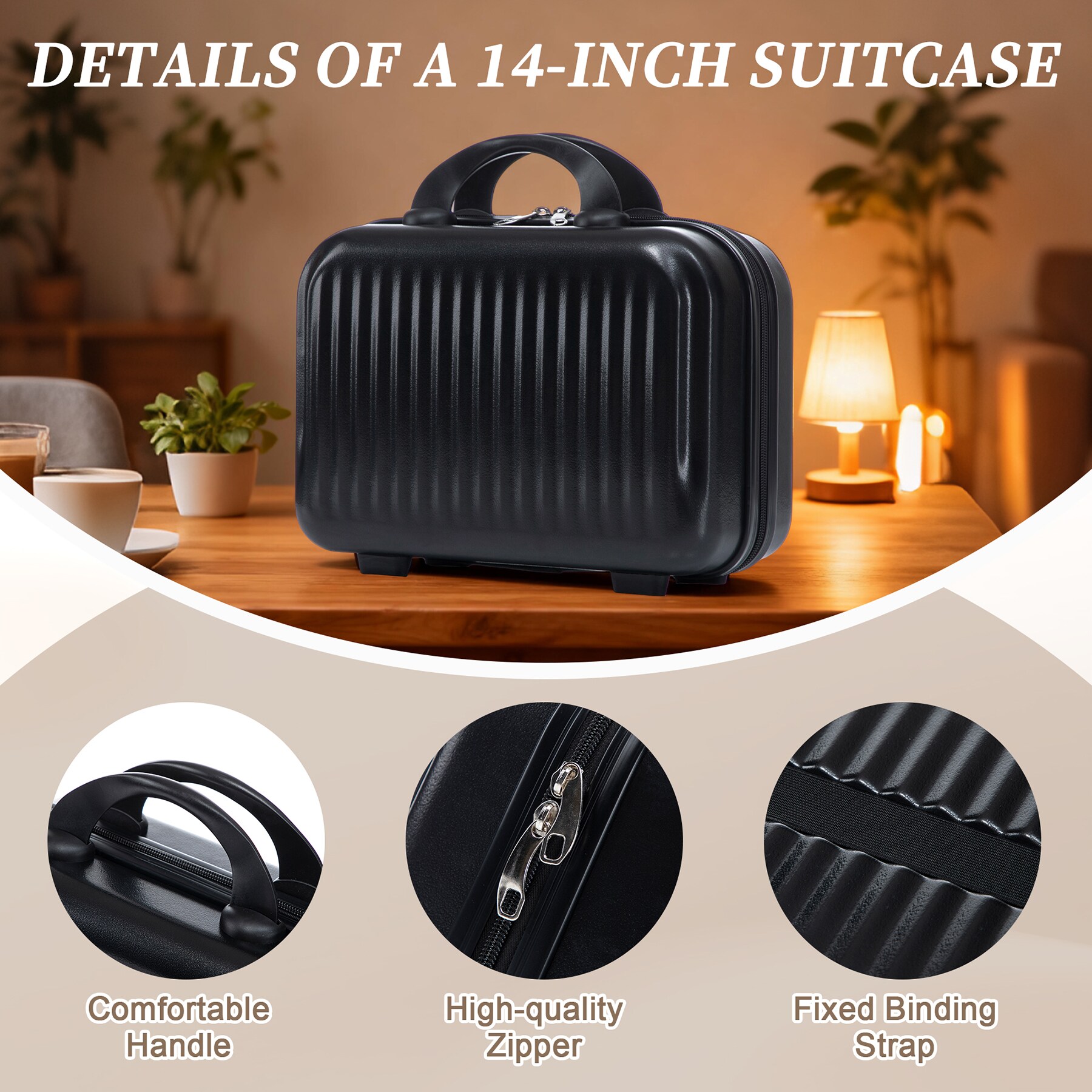 SINOFURN SYD9400001BK Luggage-And-Luggage-Sets - View #9