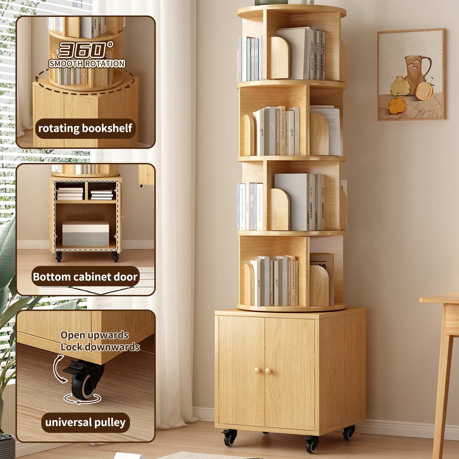 Vynxaria LESX2631DJSHUJS014 Kids-Bookcases - View #5