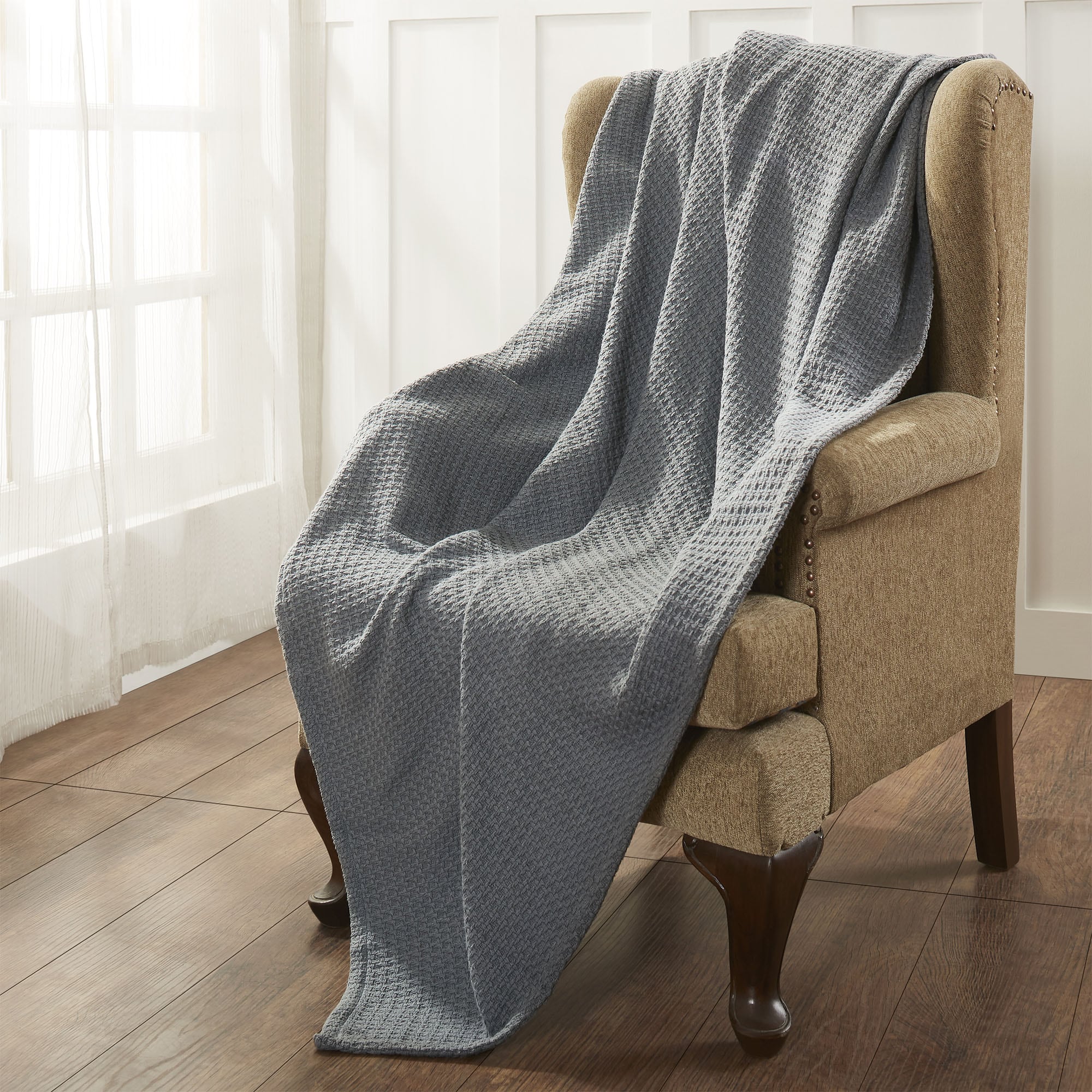 Amrapur Overseas 5THRBLKG-CHR-TN Blankets-And-Throws - View #3