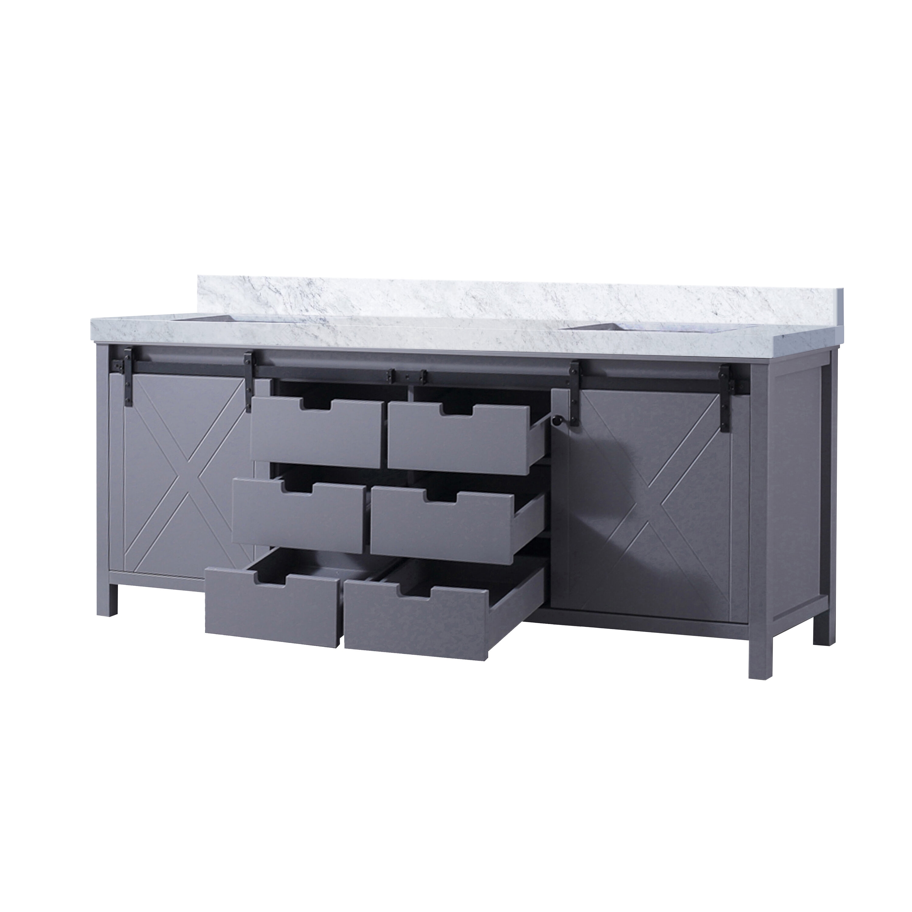 Lexora LM342284DBBS000 Bath-Vanity-Combo - View #5