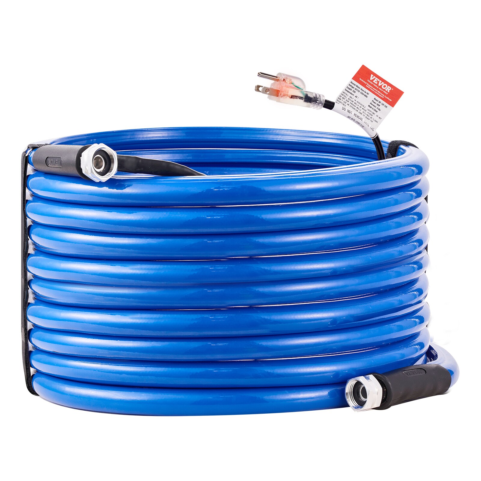 VEVOR GHKJRSG75YC0UD0WWV1 5/8-in ID x 75-ft PVC Blue Automotive heater hose