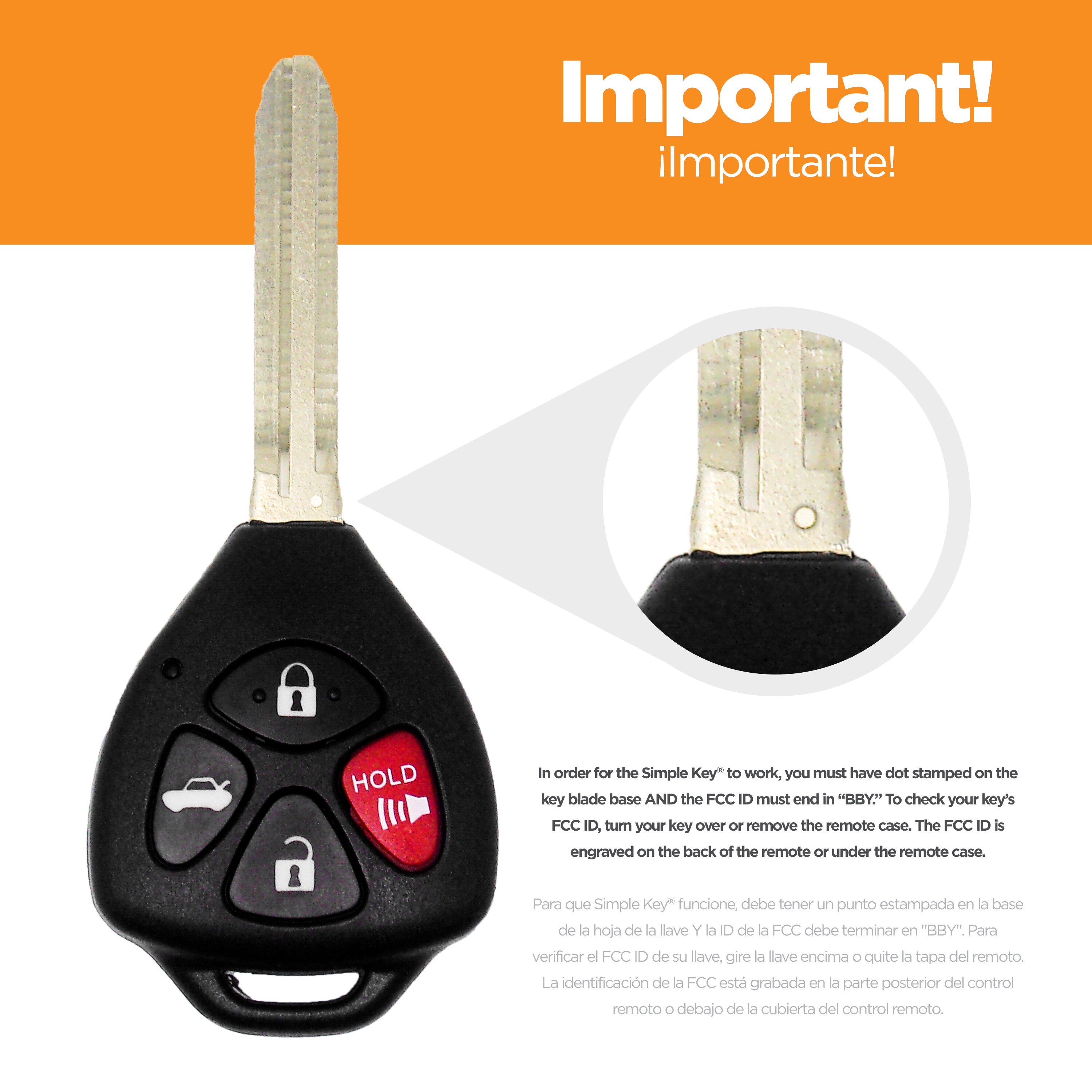 Car Keys Express TORH-E4TZ0SK c060438 - View #4
