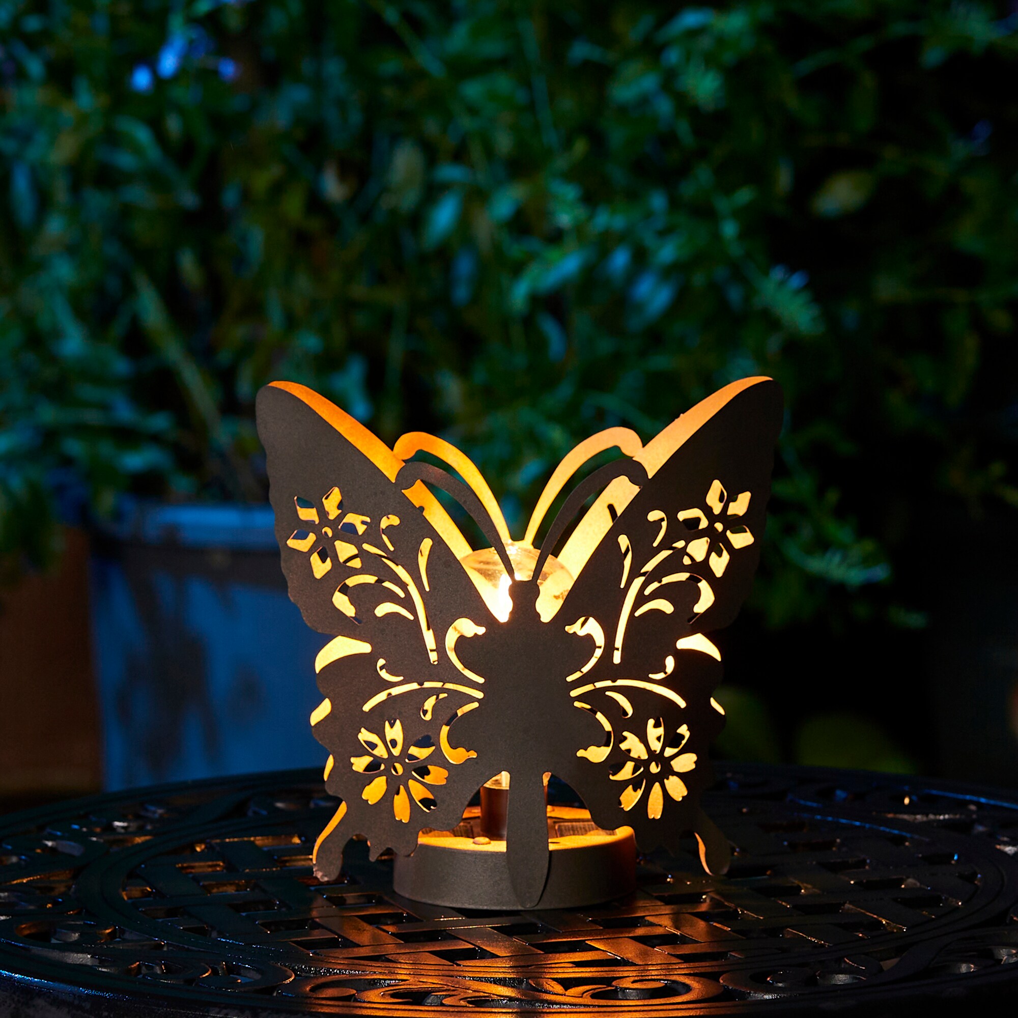 Glitzhome 2023300066 Outdoor-Decorative-Lanterns - View #3