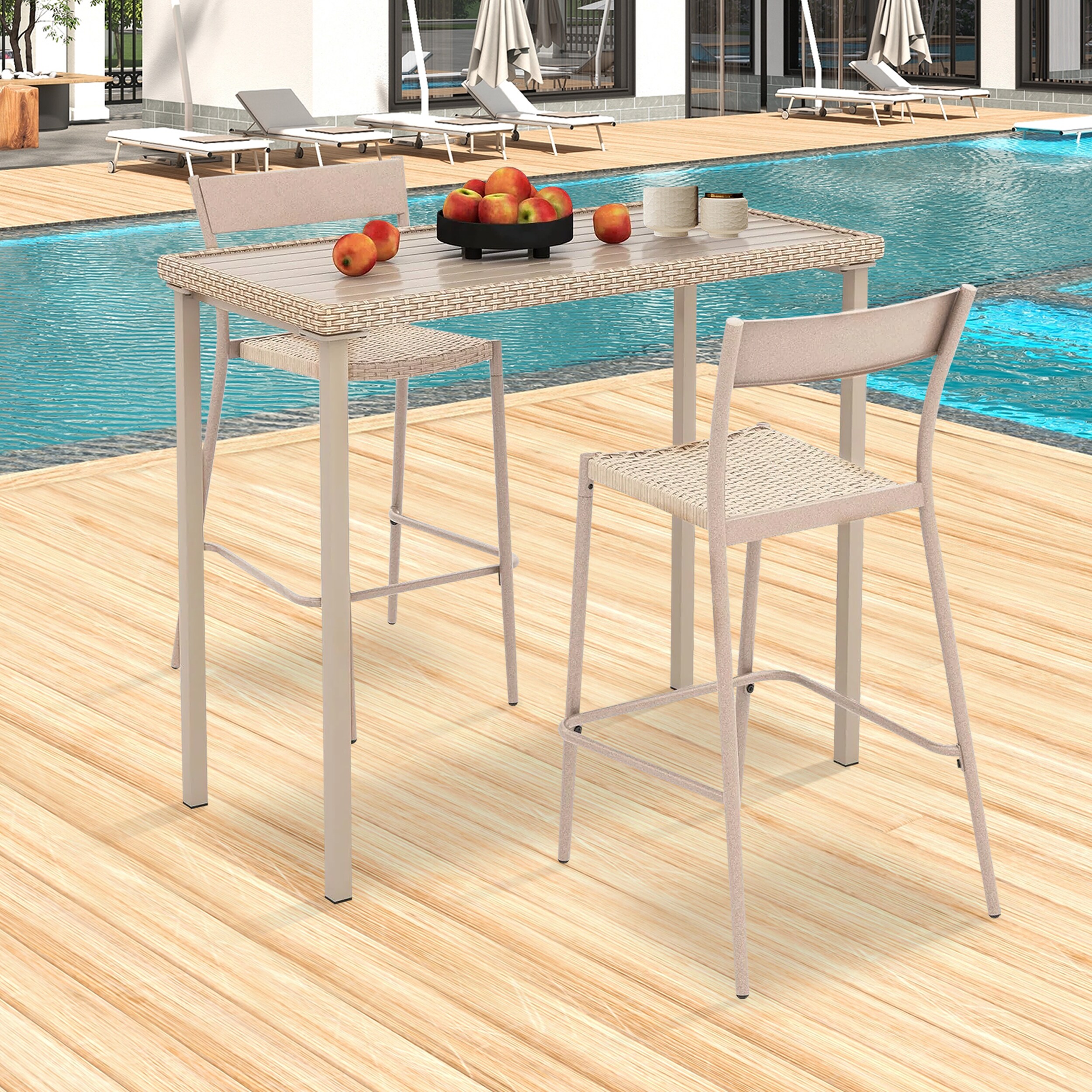 LIVIZA TDS11966BN Patio-Tables - View #5