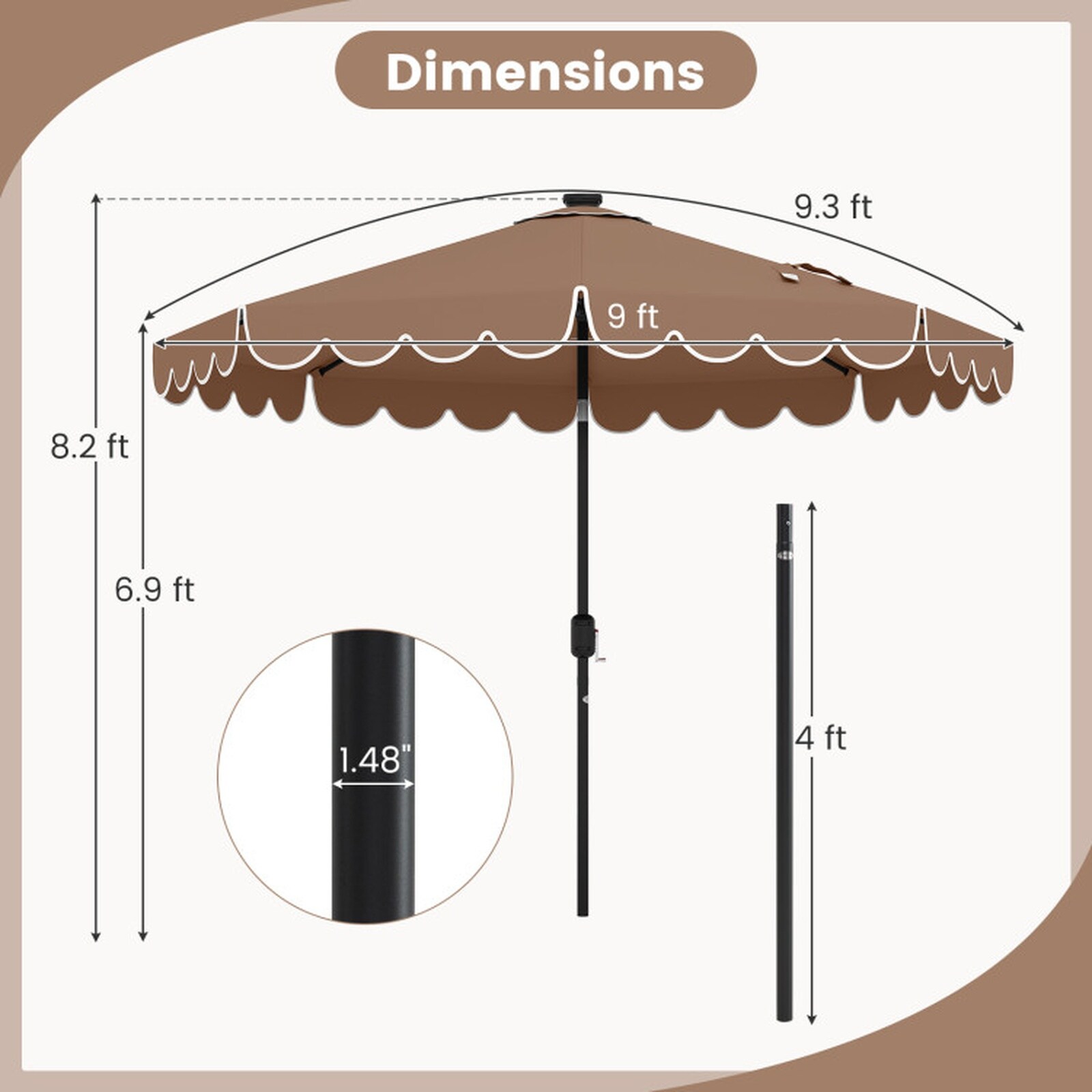 SUGIFT LW108SUGHY1748 Umbrellas-2 - View #3
