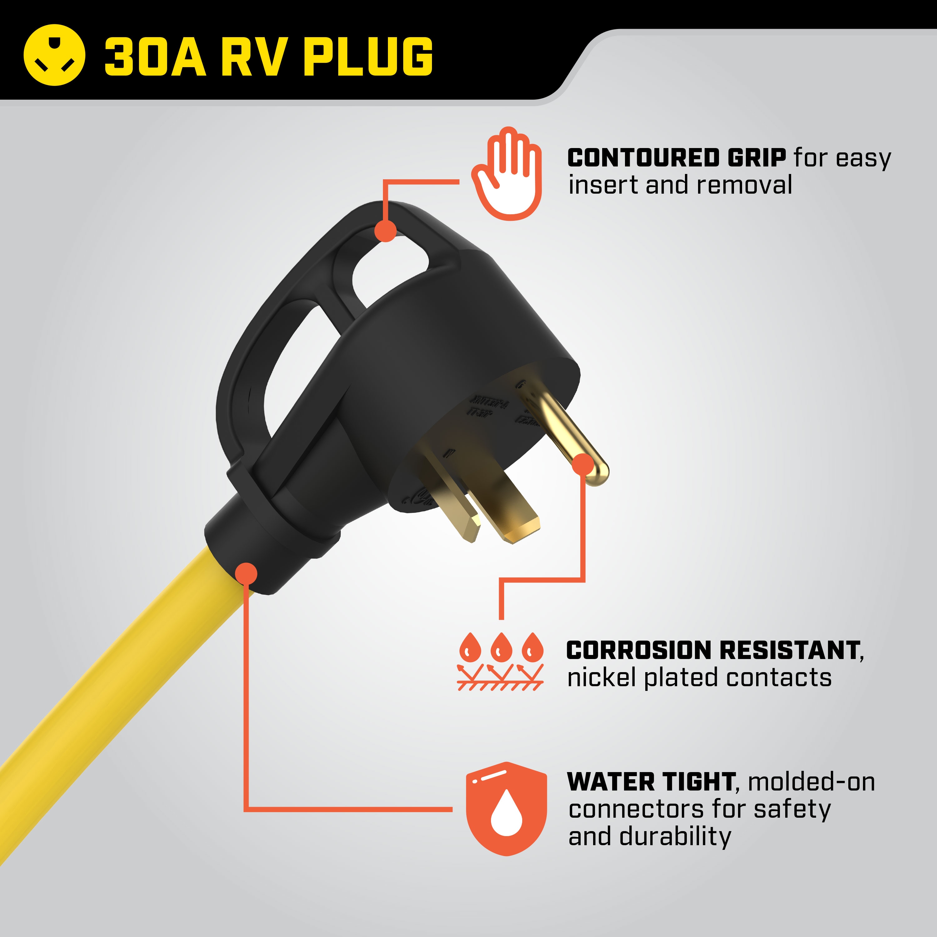 Champion Power Equipment 100827 Electrical-Extension-Cords - View #4