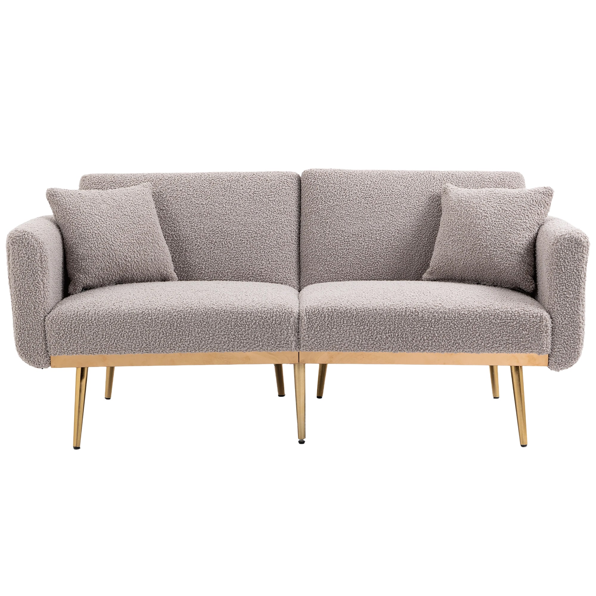 Bybafun YD2700142 Gray Contemporary/Modern Polyester Sofa bed