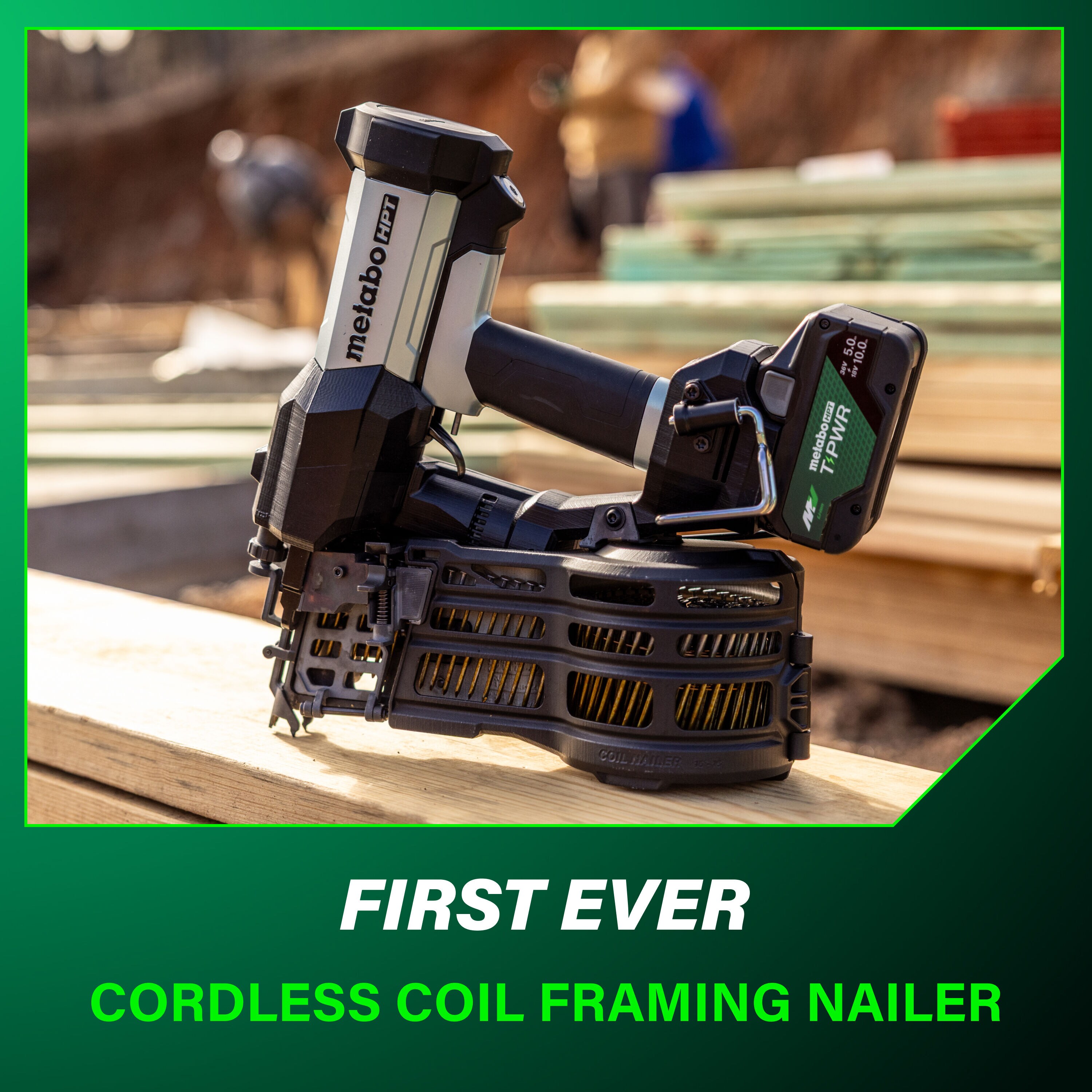 Metabo HPT NV1890DAQRY Cordless-Nailer - View #4