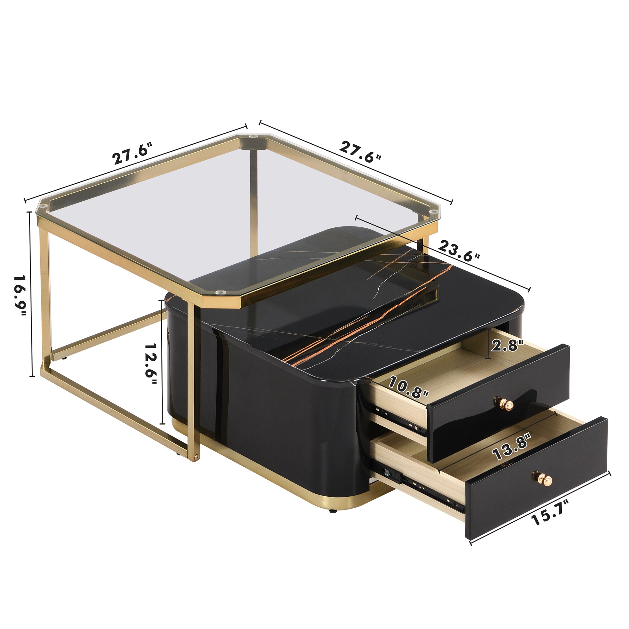 ModernLuxe L3P-WF325925AAB Coffee-Tables - View #6
