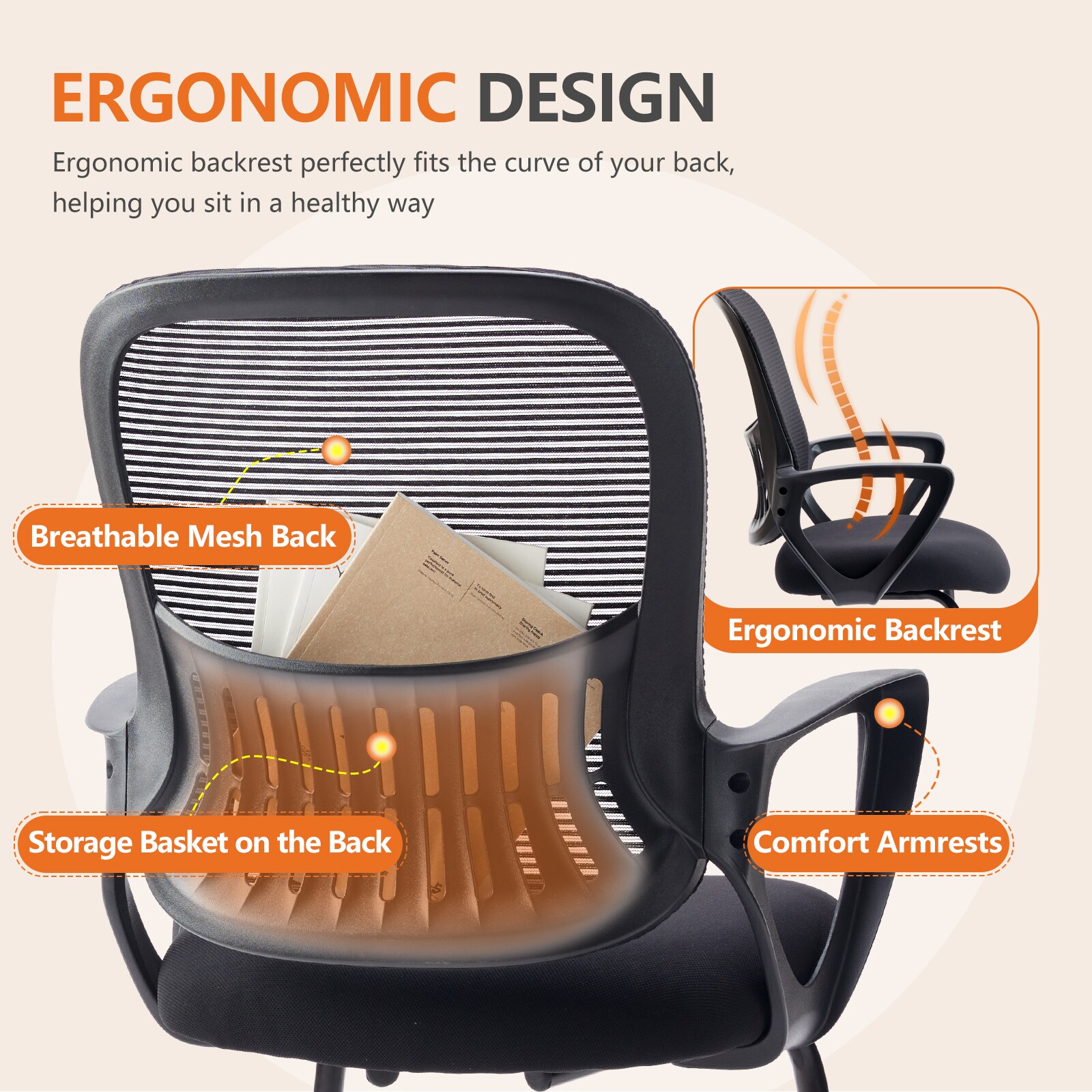 Flynama L-140047 Office-Chairs - View #4
