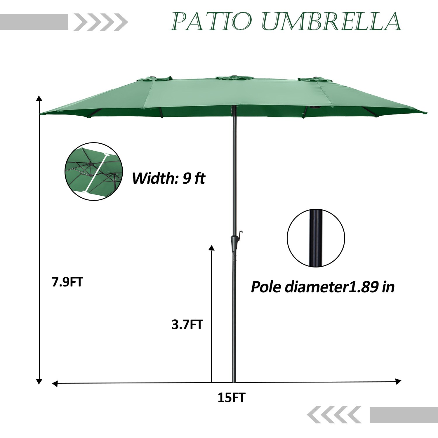 Ainfox 0SUHJRXG3N Umbrellas-2 - View #5