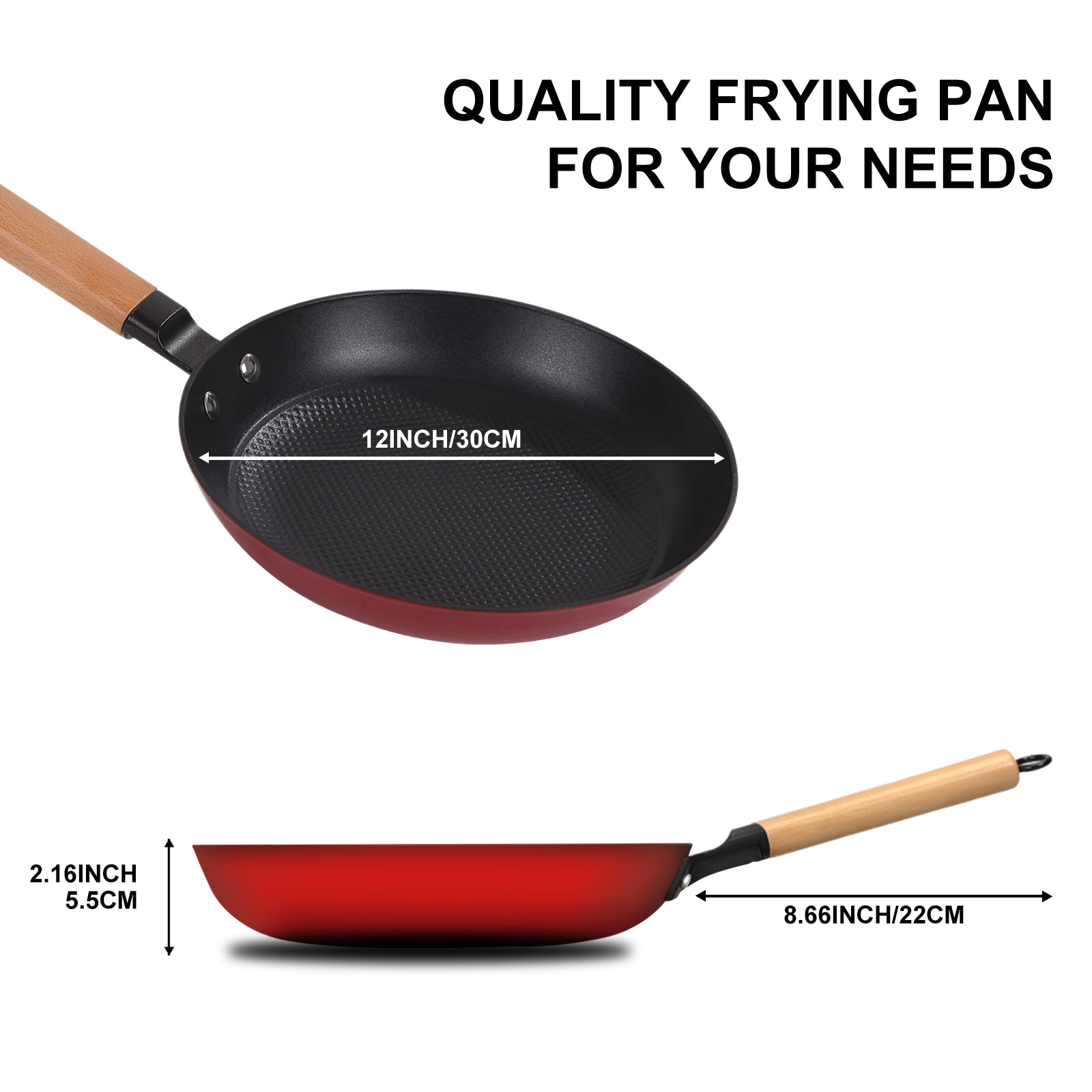 LTMATE LSDT-03-RED Cooking-Pans-Skillets - View #4