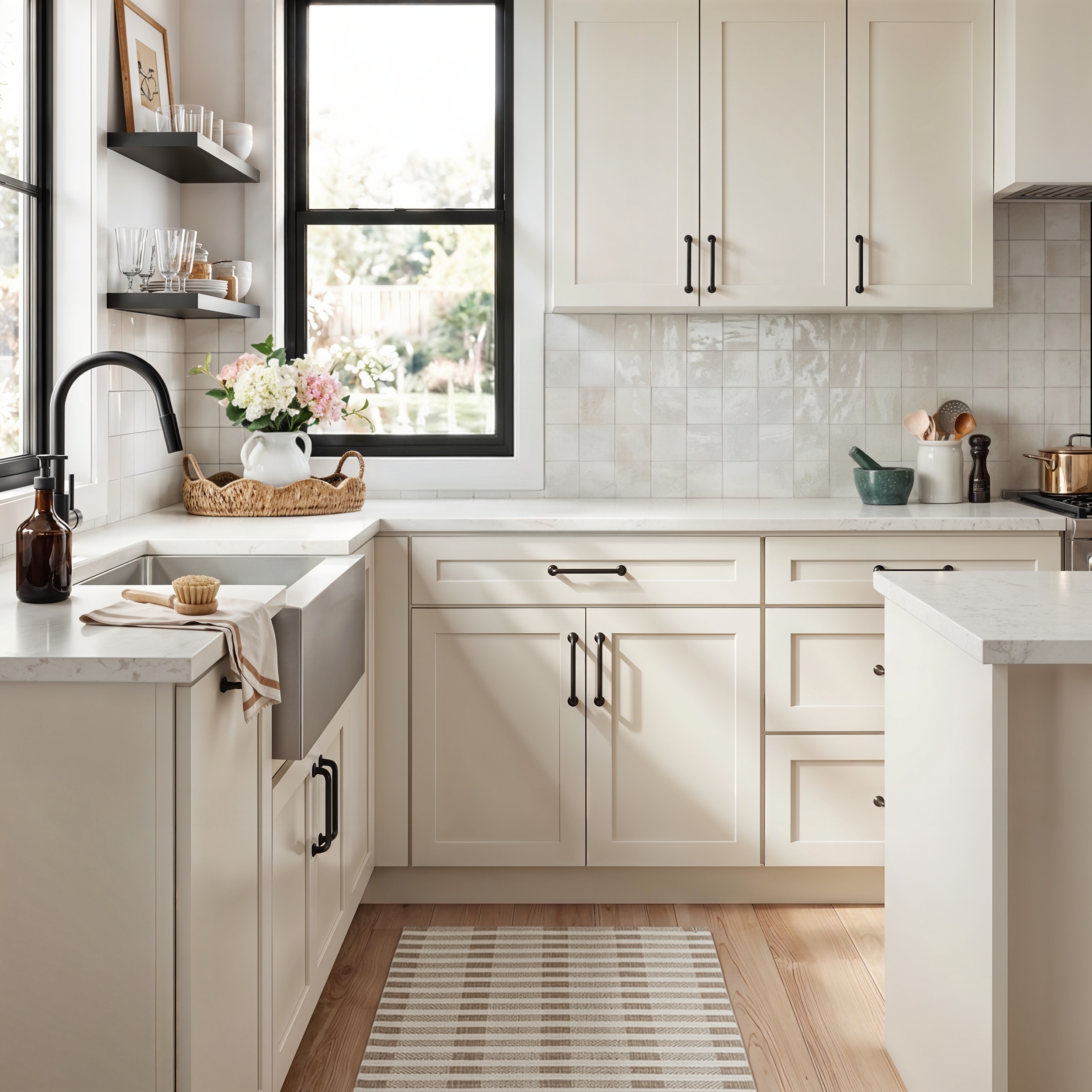 KraftMaid Momentum Deveron 30-in W x 34.5-in H x 24-in D Dove
