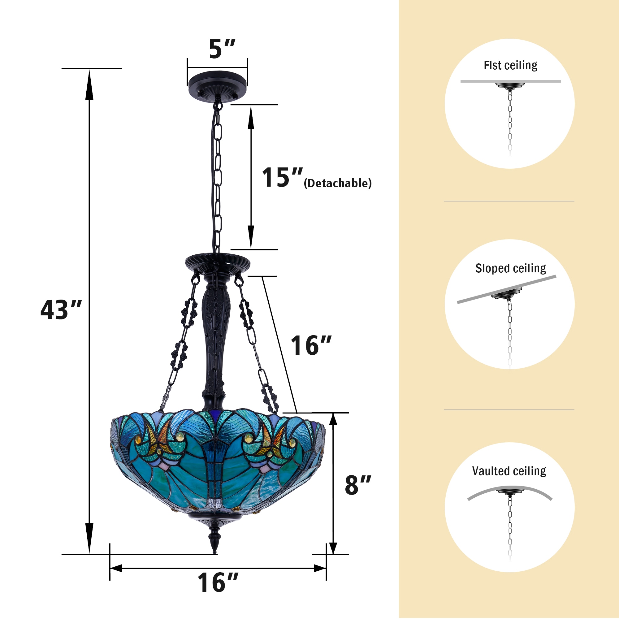EFPERFECT DS-DR34 Pendant-Lights - View #4