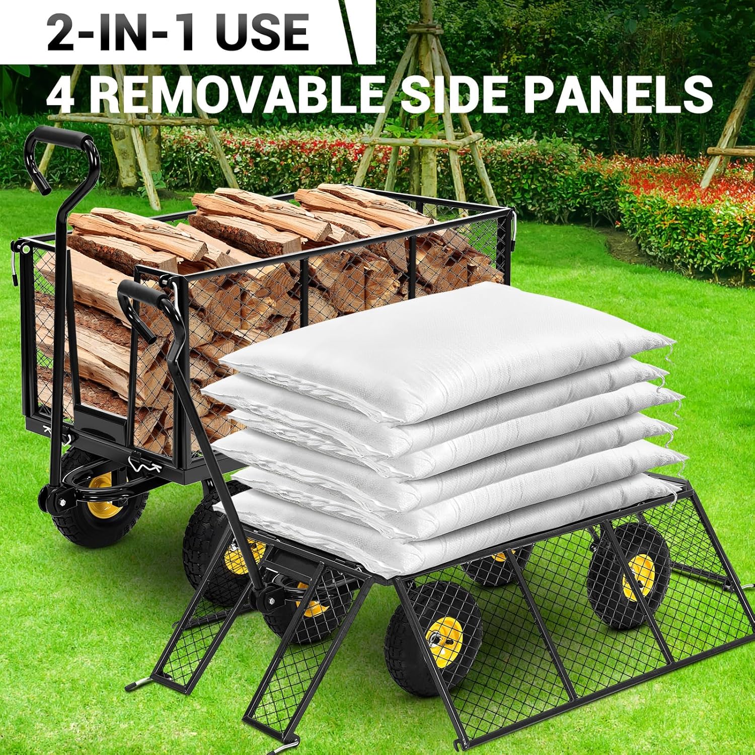 Garvee JXNAG-PPG-33ESDN5Q Plant-Caddy-Cart - View #4