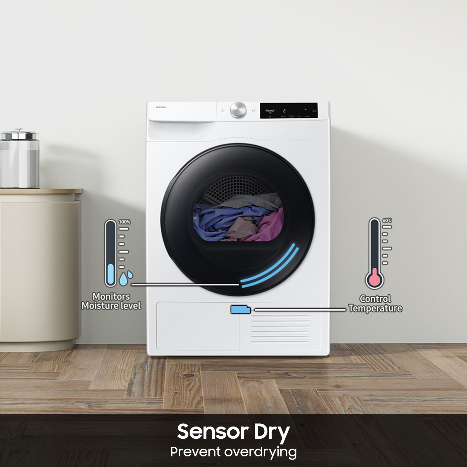 Samsung DV25FG62B0BE Elec-Dry - View #13