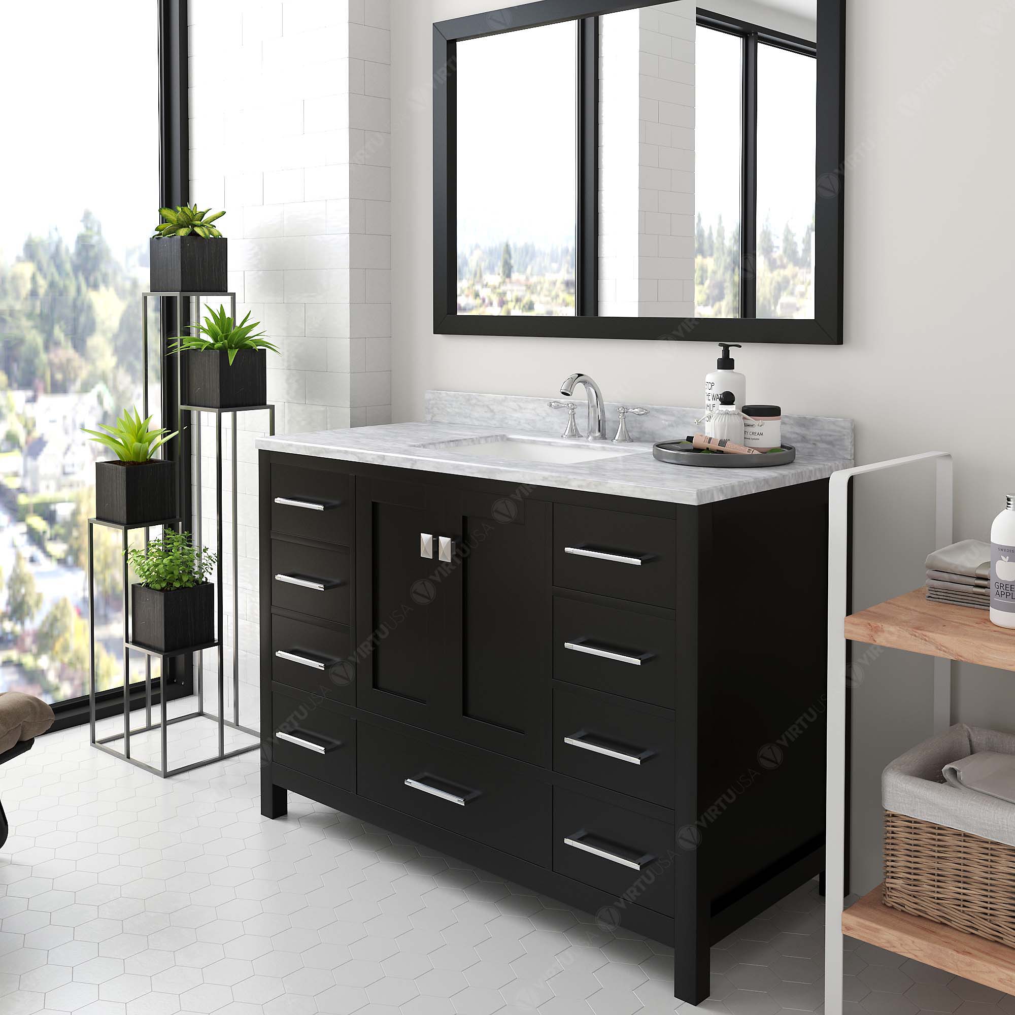 Virtu USA GS-50048-WMSQ-ES-NM Bath-Vanity-Combo - View #3