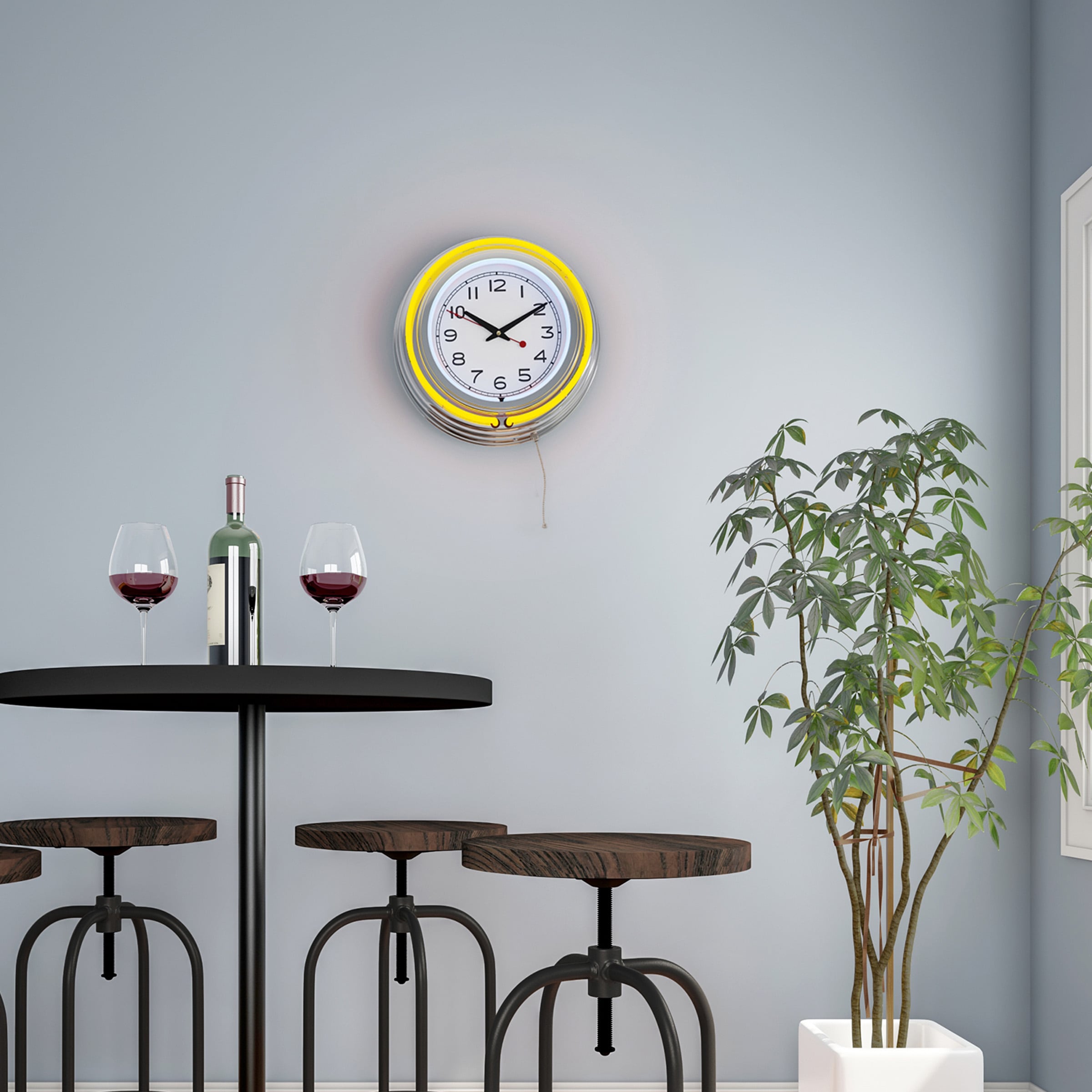 Hastings Home 436253TDI Indoor-Outdoor-Clocks - View #5