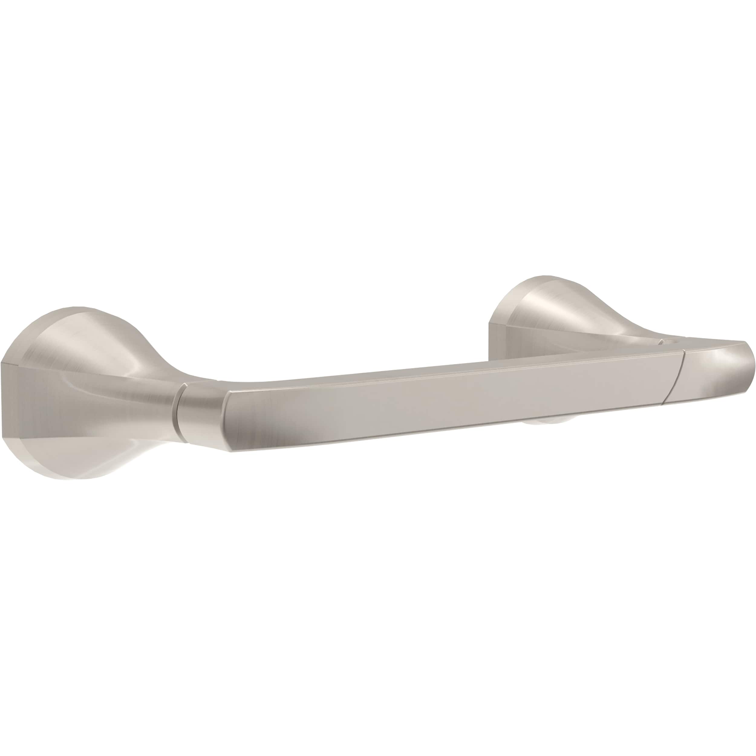 Delta ARC50-BN Arcadia Spotshield Brushed Nickel Wall mount Pivot Toilet Paper Holder 1 -Rolls with Storage