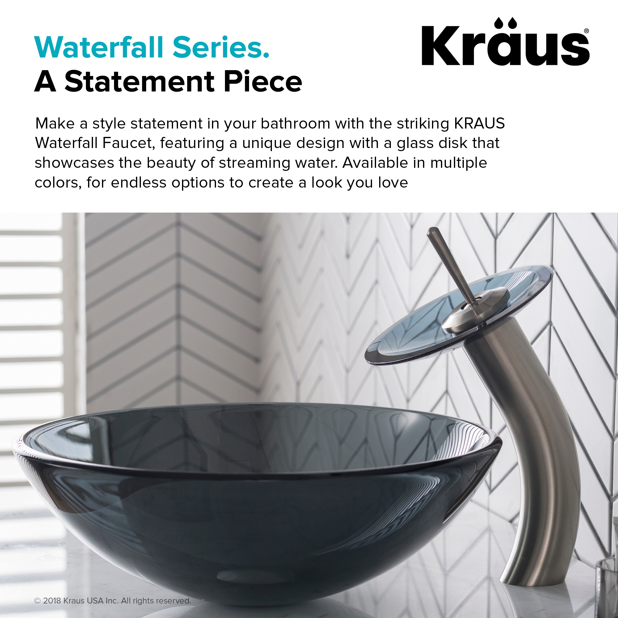 Elegant Gold Brass Single Hole Vessel Bathroom Faucet