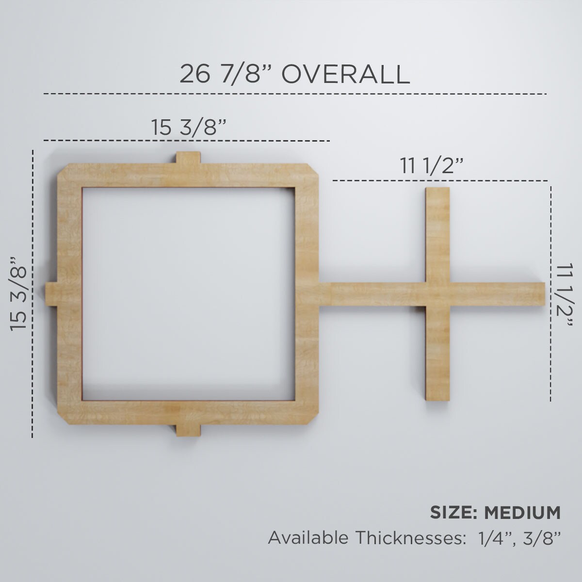 Ekena Millwork WALW16X16X0250CARMF Wall-Panels - View #3
