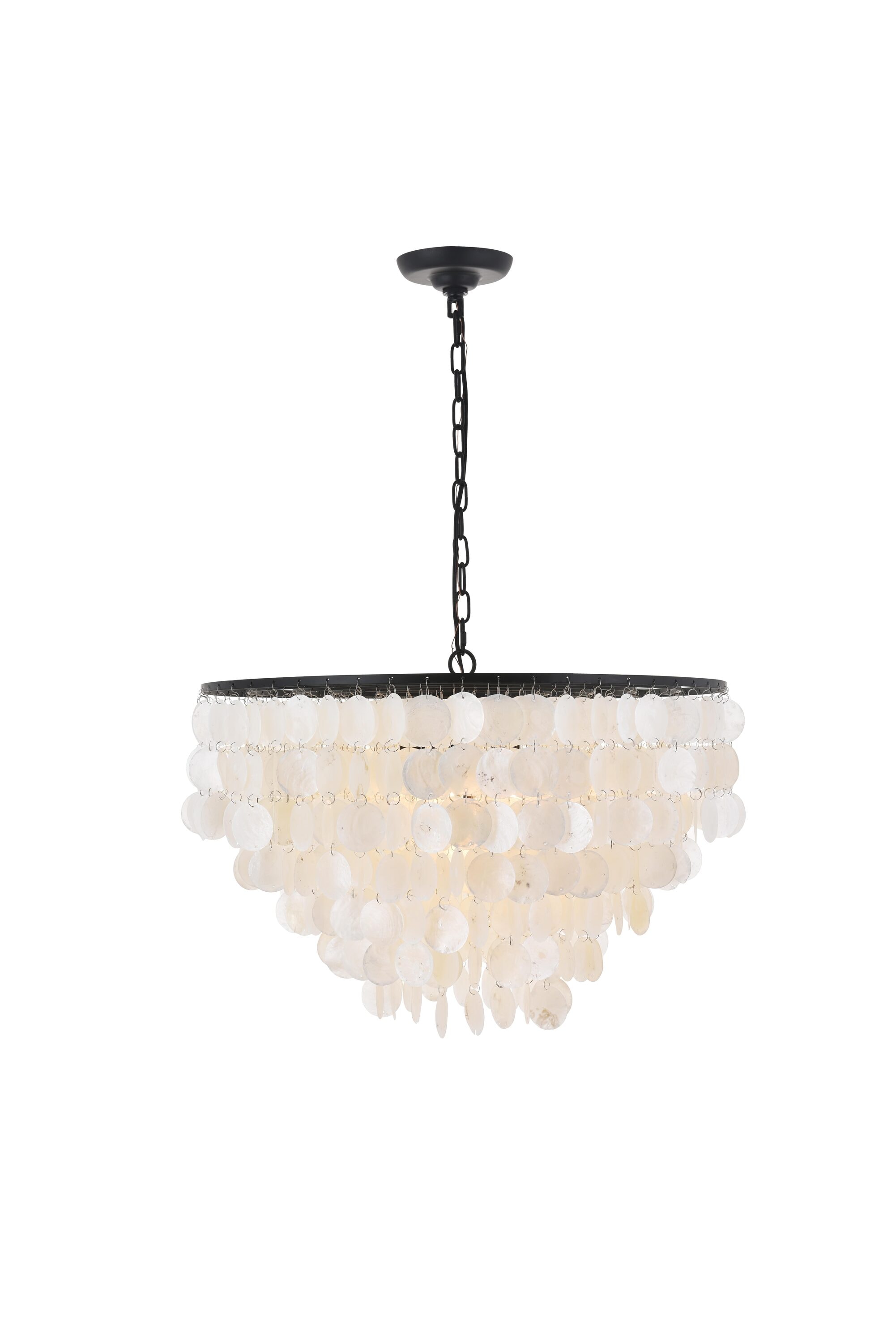 Elegant Decor HFDL15150D24BK Pendant-Lights - View #4