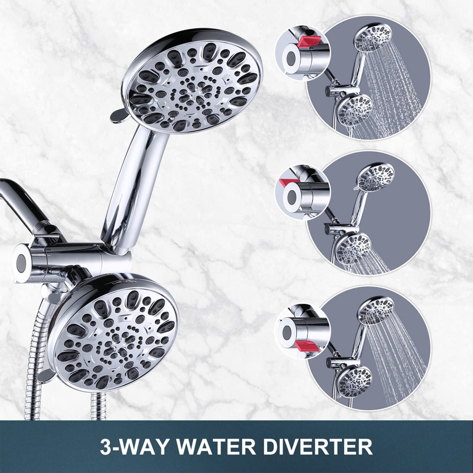 UCLIMAA UCAD524CH Showerhead-Bar-Panels - View #7