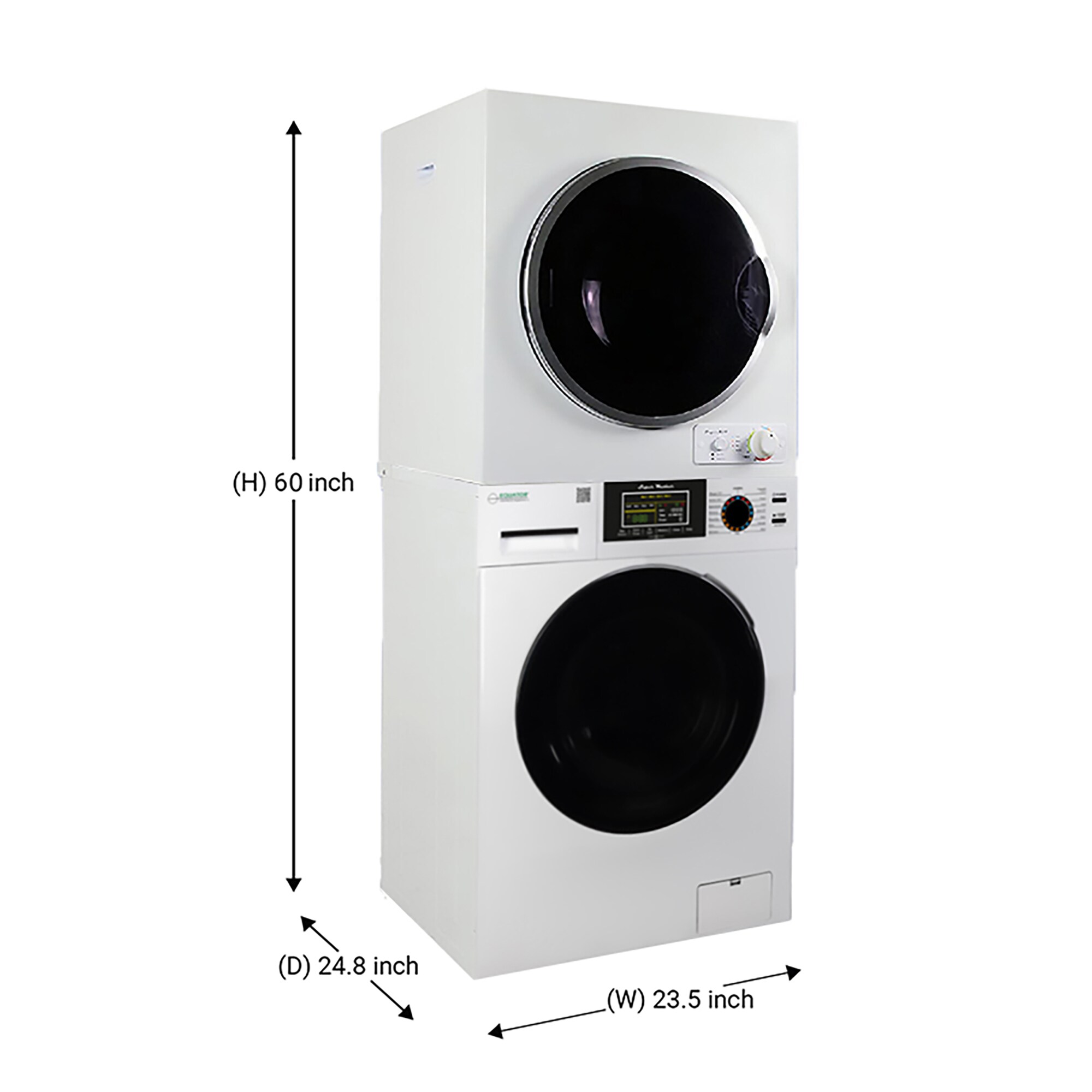 Equator Advanced Appliances 2.6-cu ft Portable Electric Dryer