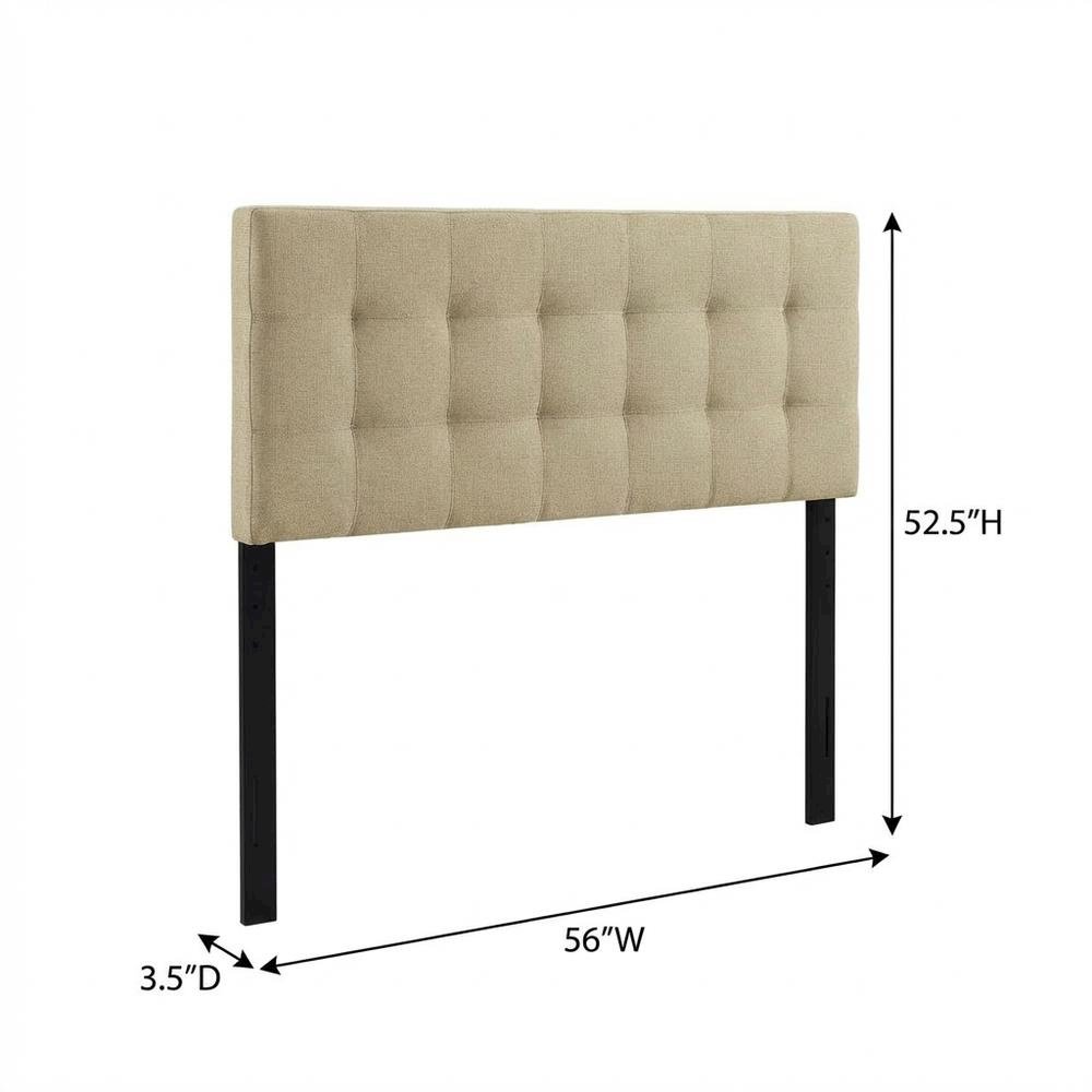 FurniFact BO572637WHT Upholstered-Headboards - View #2
