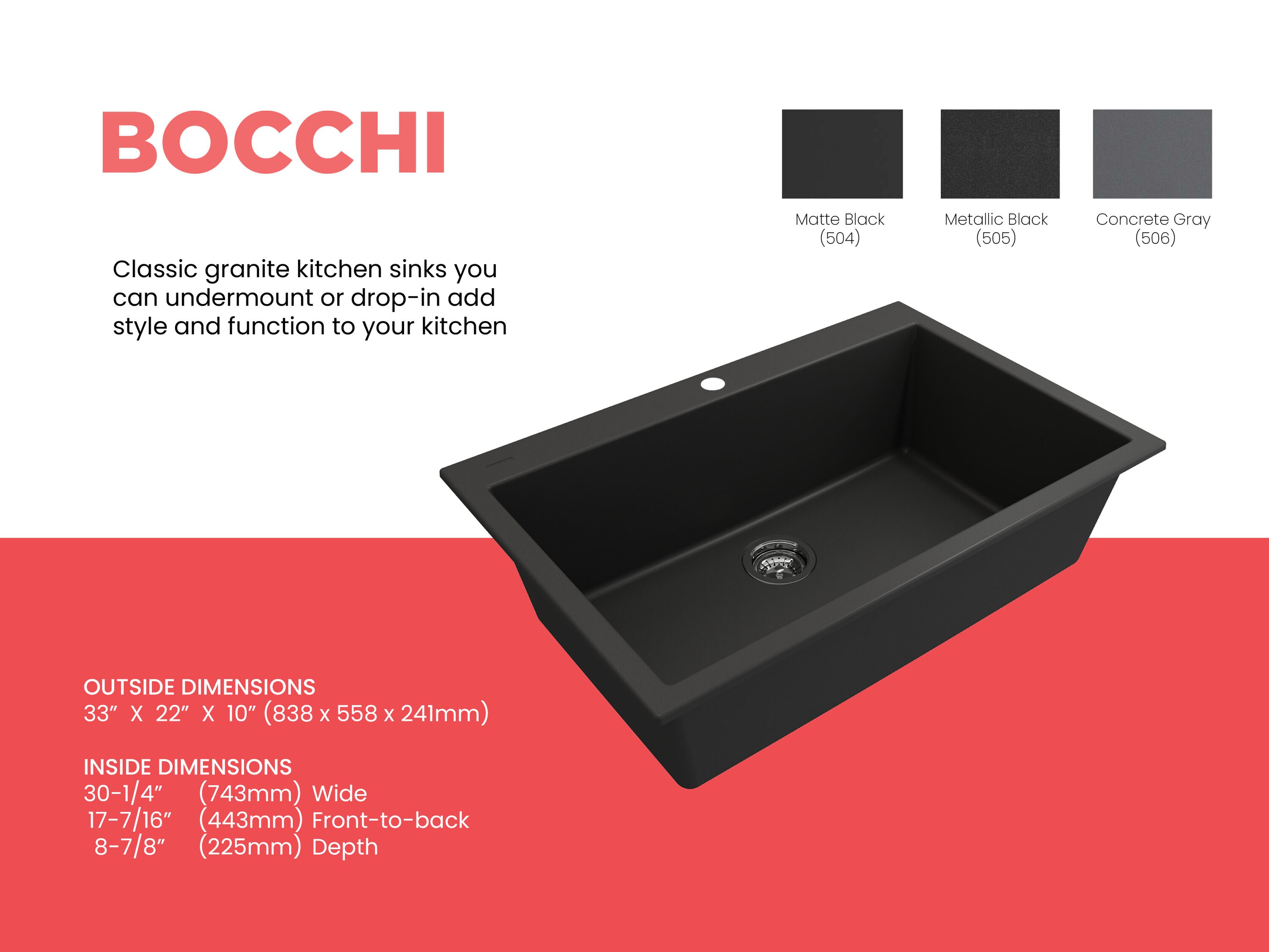 BOCCHI 1604-504-0126 Kitchen-Sinks - View #5