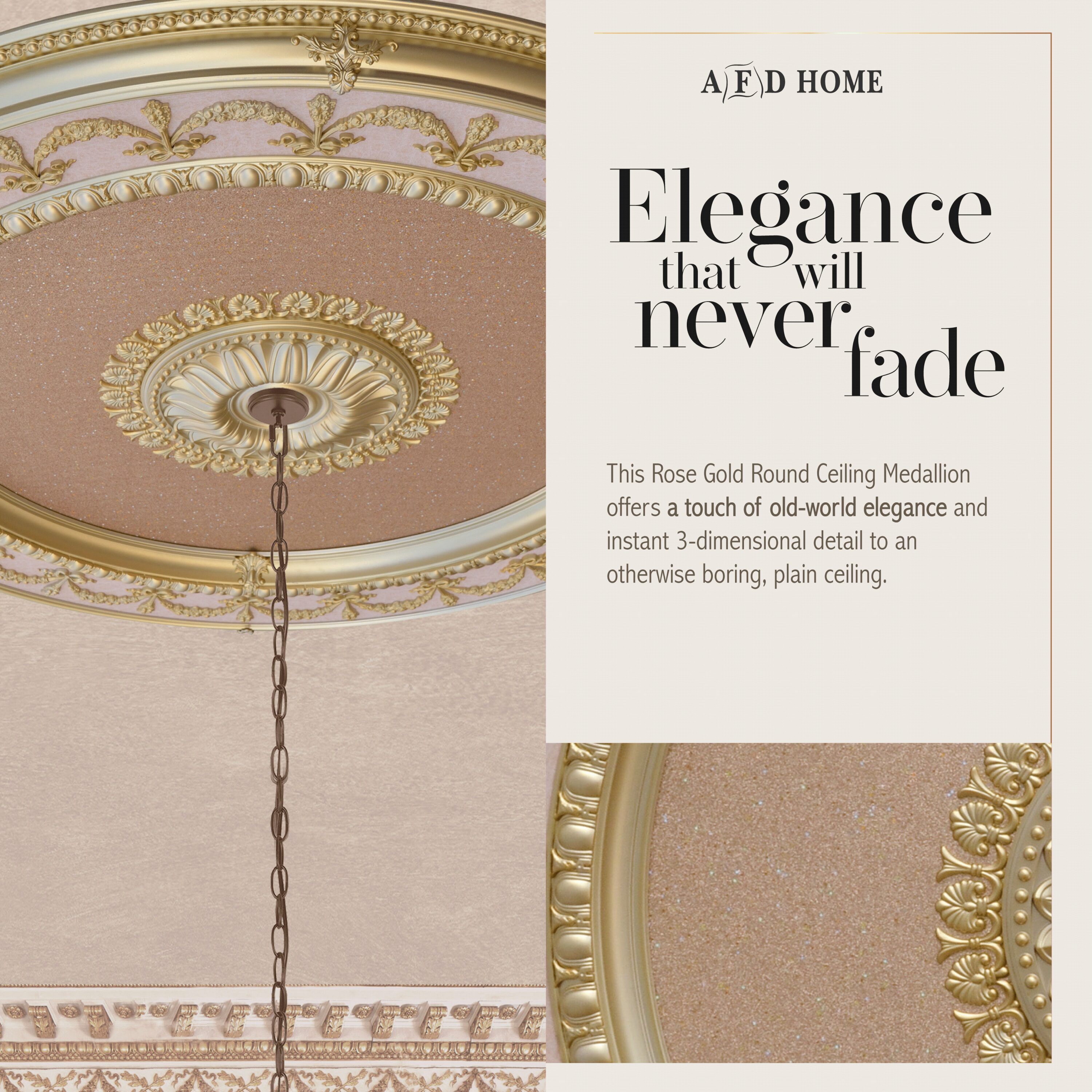 AFD HOME 12013947 Ceiling-Medallions - View #8