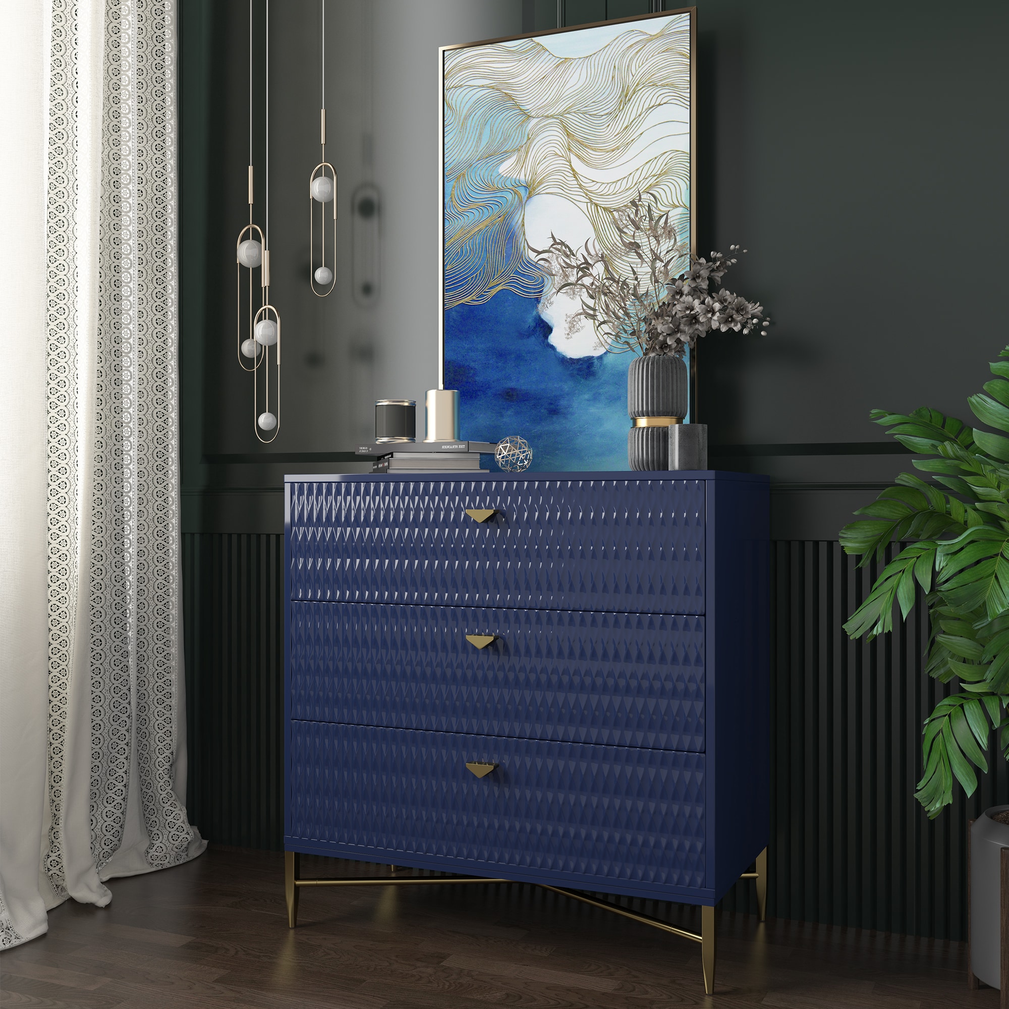 Clihome CL-JH022-014BL-N nightstands - View #8