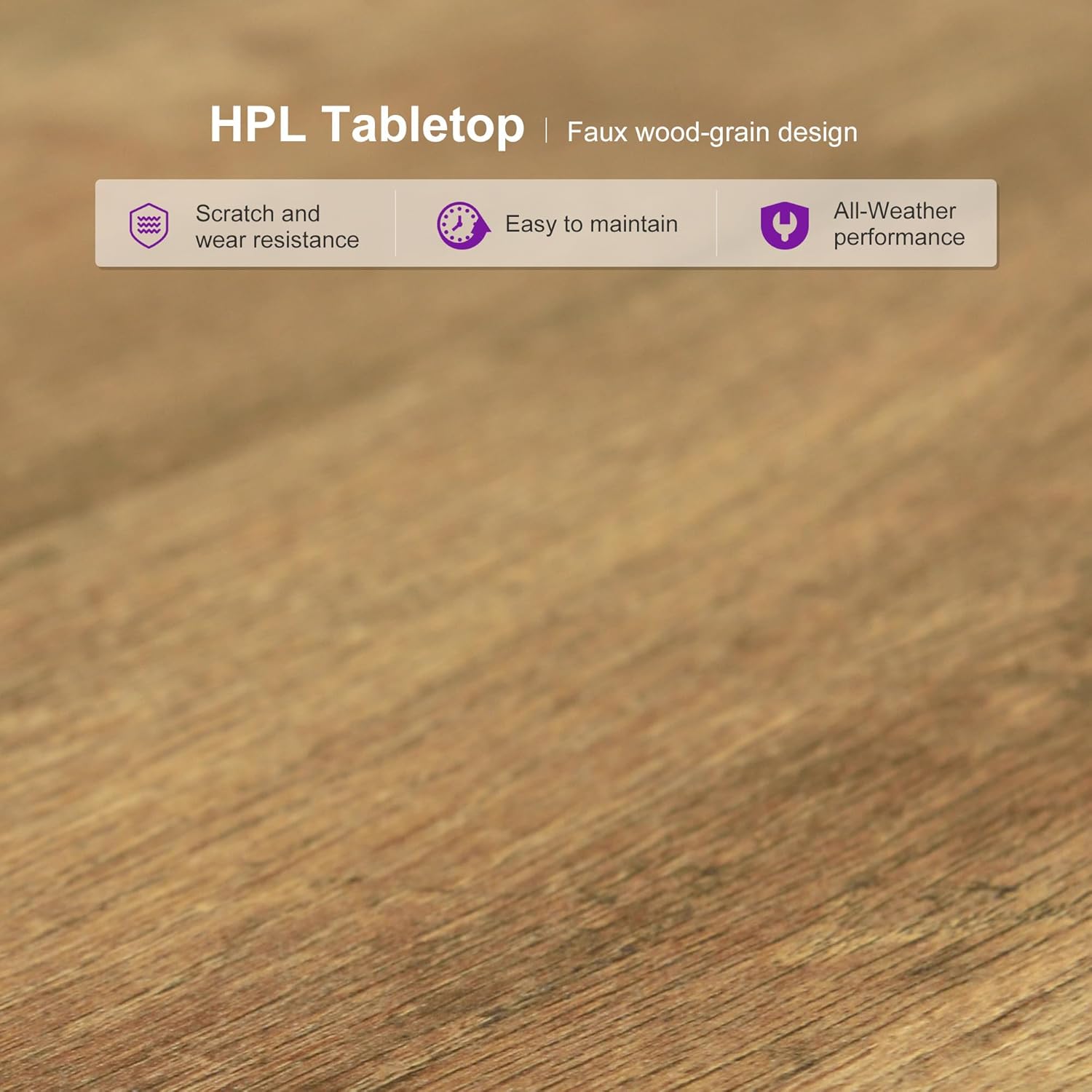 PURPLE LEAF LS04-DACS09-AW-250 Patio-Dining-Sets - View #9