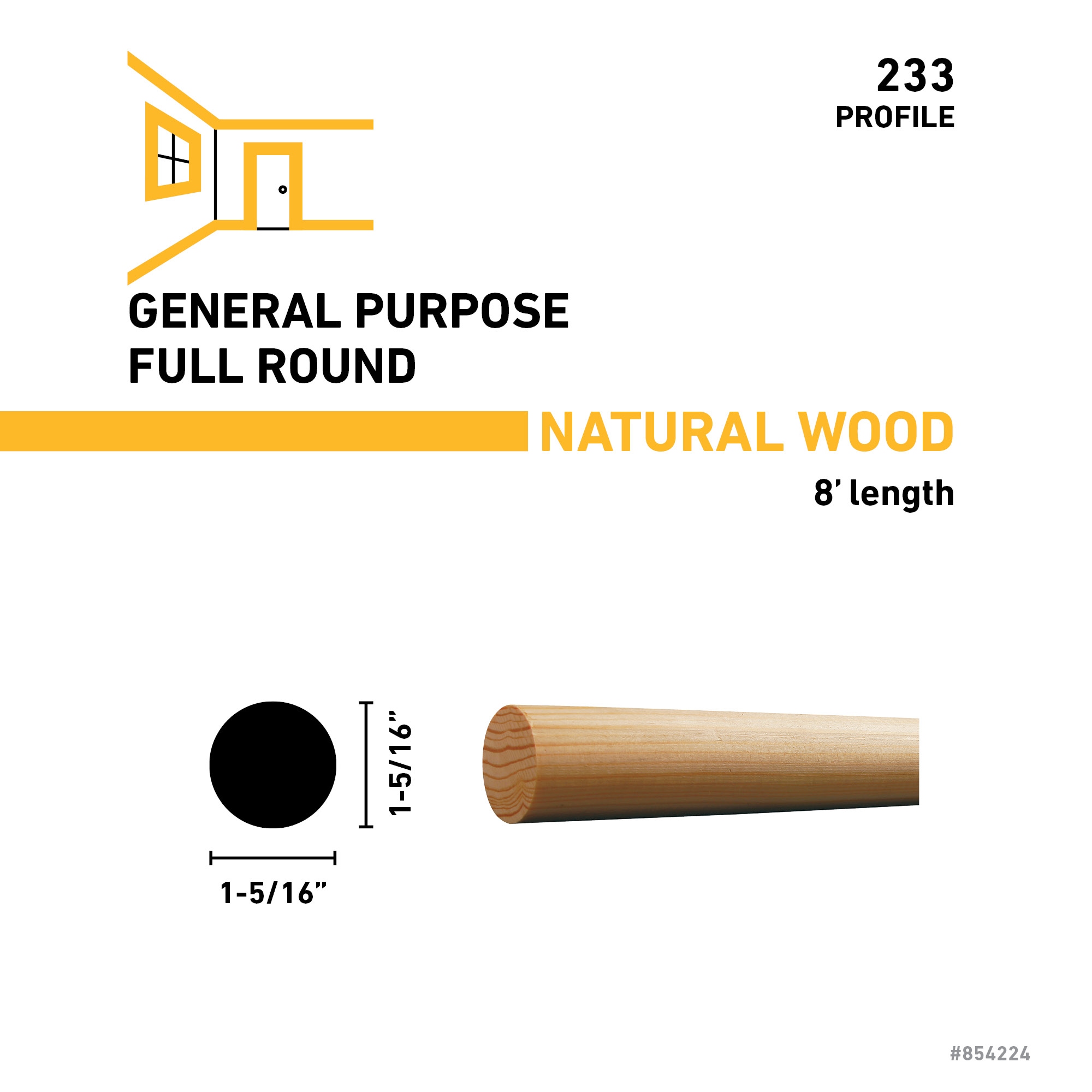 RELIABILT LYPFR1516-8 Closet-Rods - View #3
