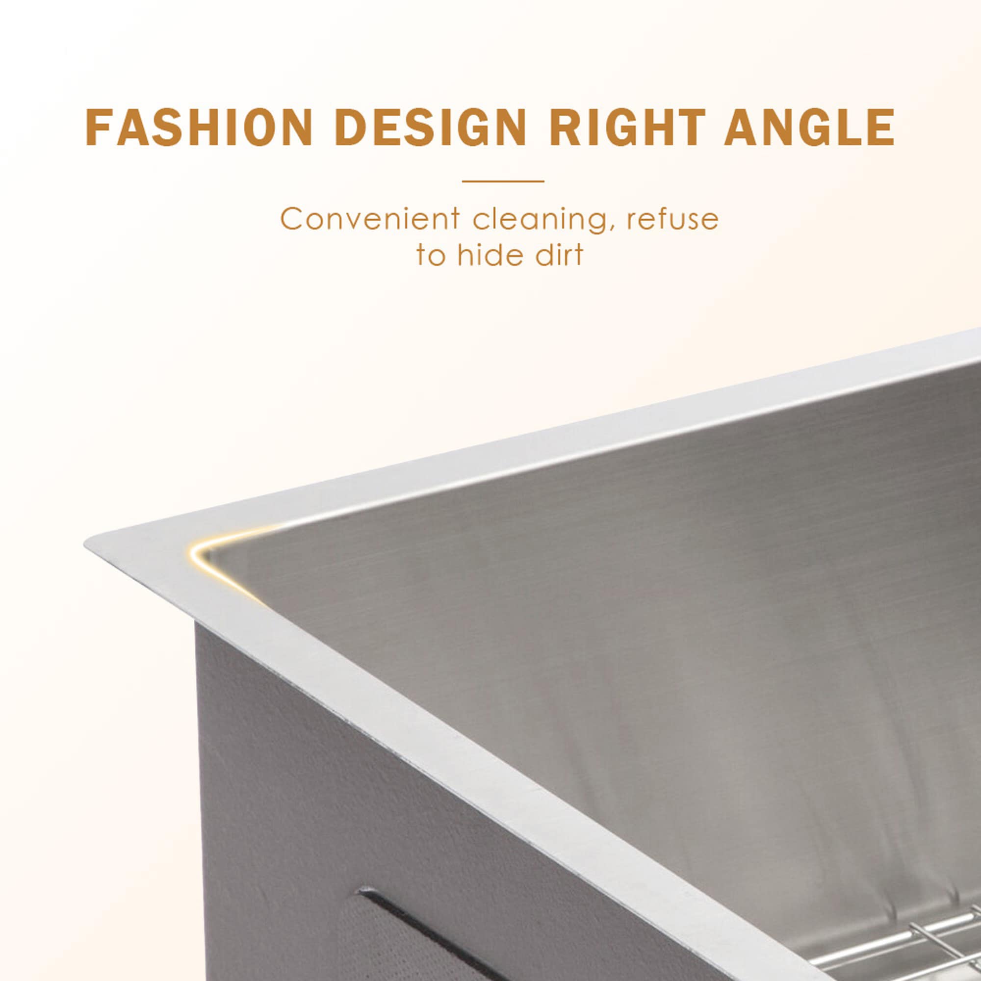 25" Stainless Steel Single Bowl Workstation Kitchen Sink with Accessories