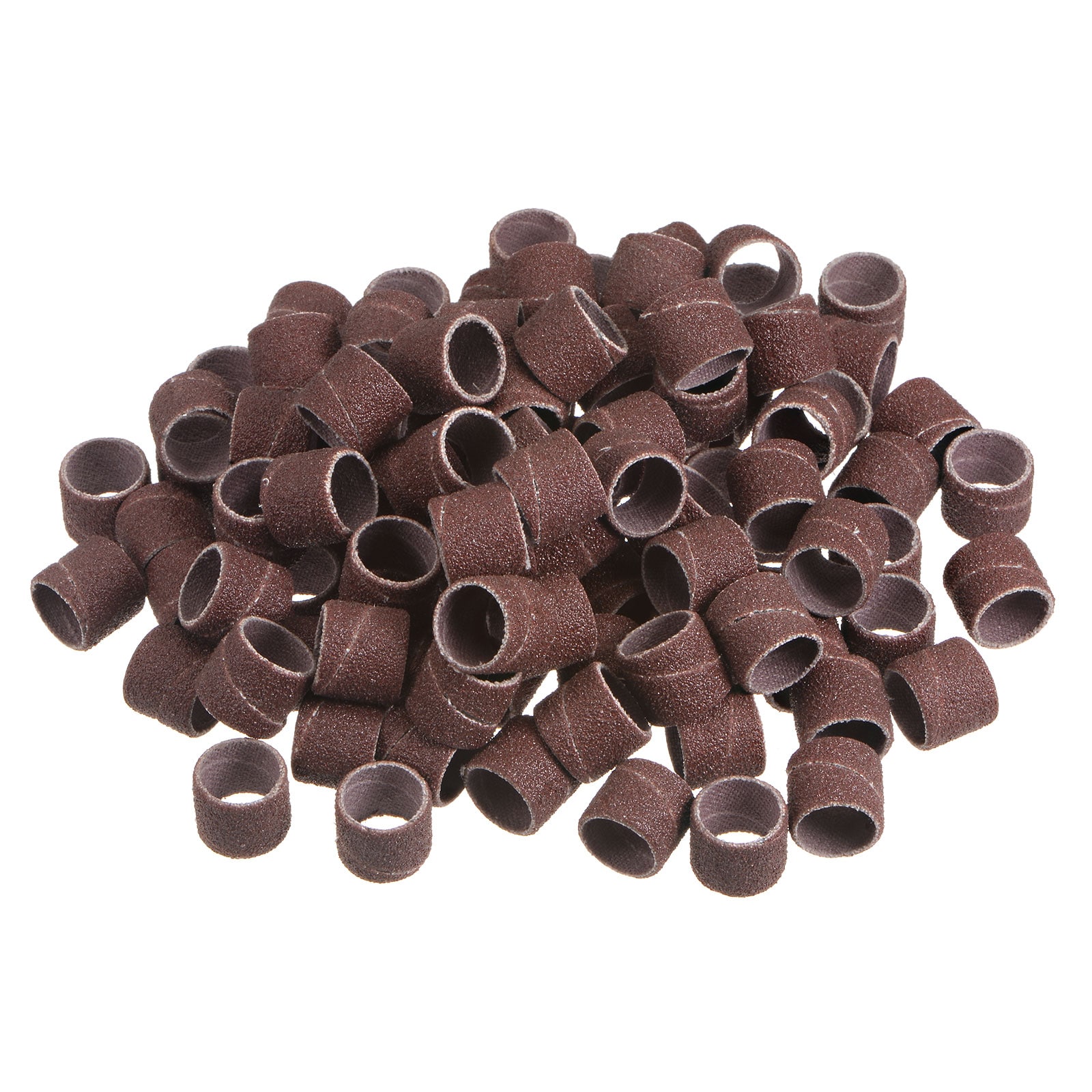 Unique Bargains 100pcs Sanding Drums 1/2 Inch Mini Sanding Sleeves 120 Grit Sanding Bands for Drum Sander Rotary Tools