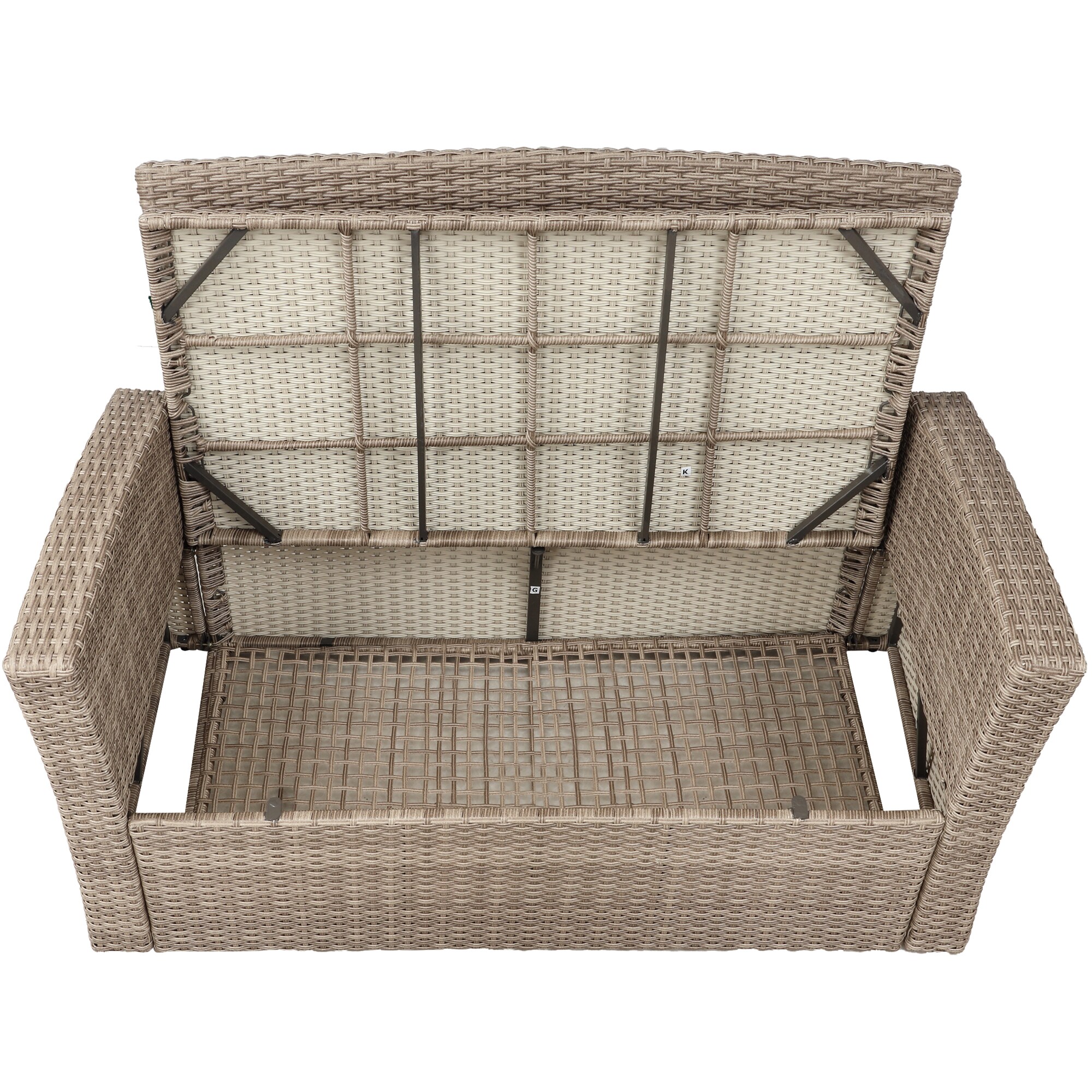 Direct Wicker DWS-298-GR Patio-Conversation-Sets - View #10