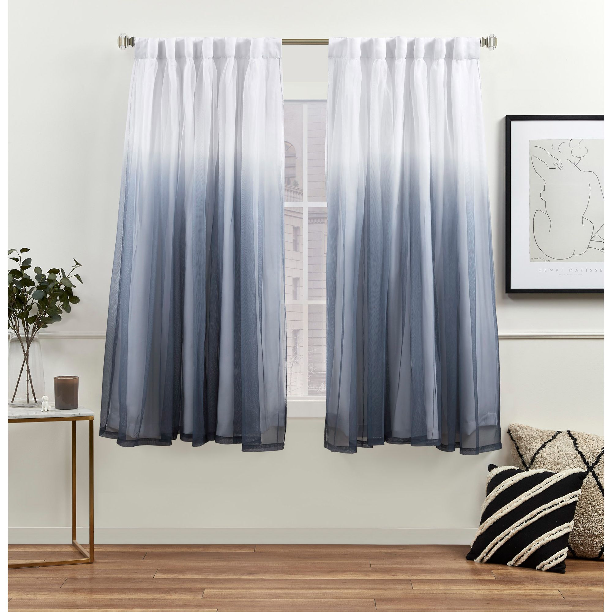 Argos Polyester Cotton Home Blackout Thermal Curtains 
