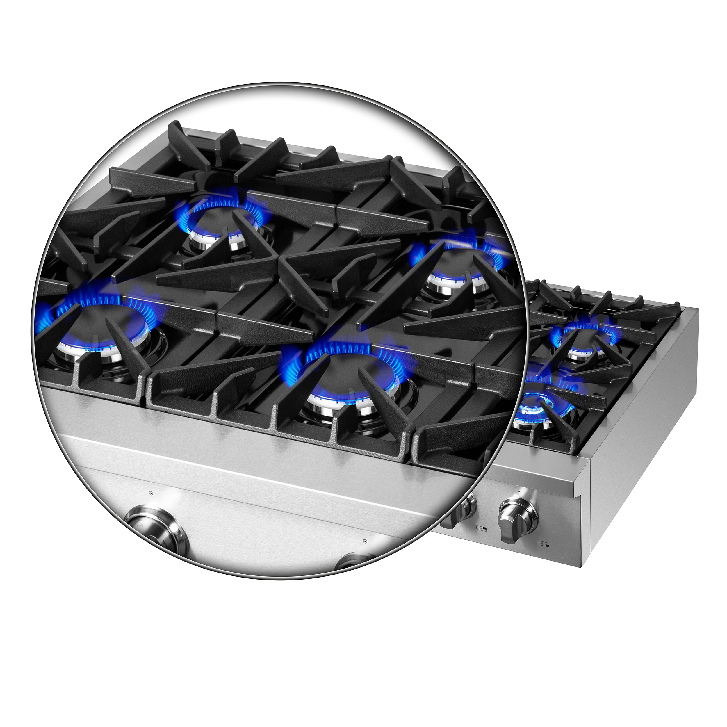 FORNO FCTGS5737-36 Gas-Cktp - View #3
