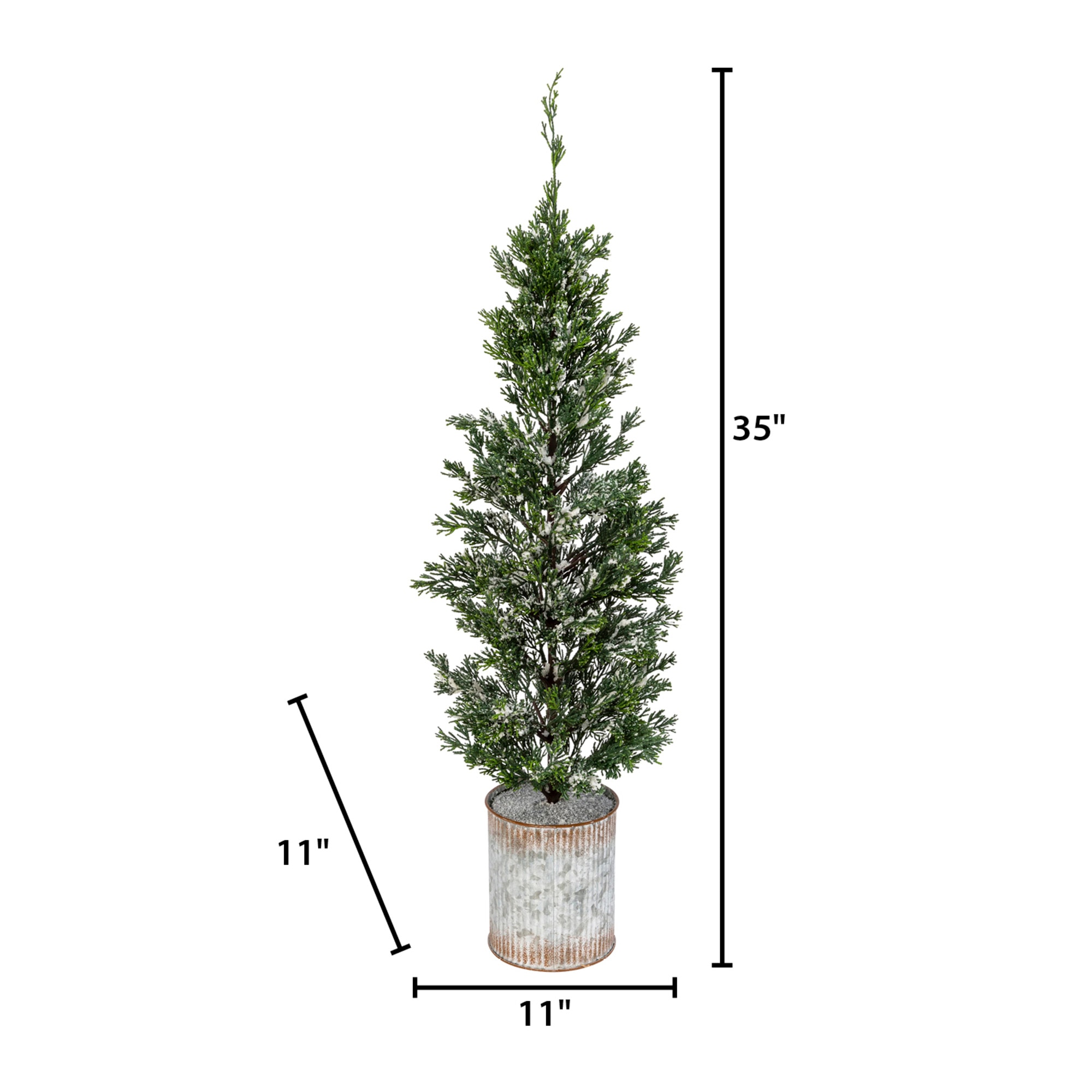 Gerson International 3ft Cedar Pine Artificial Christmas Tree in the