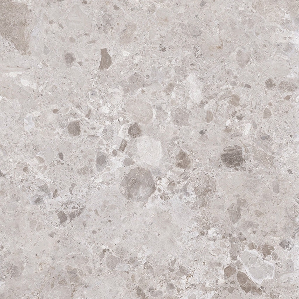 Apollo Tile Sample - Splendor Petra Gray 4-in x 5-in Matte Porcelain Marble look Floor and Wall Tile