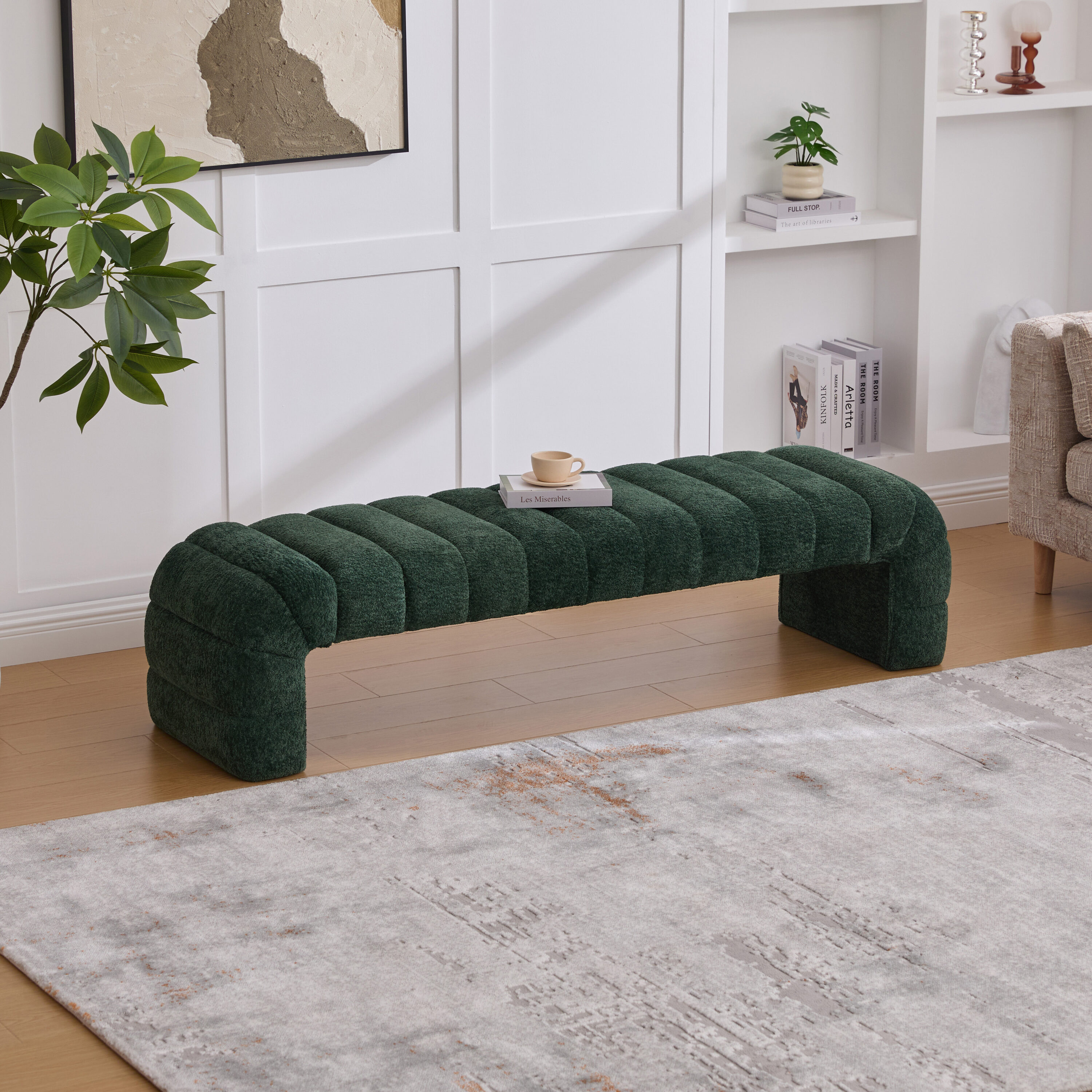 Hrinhom HC-S4129-GREEN bench - View #3