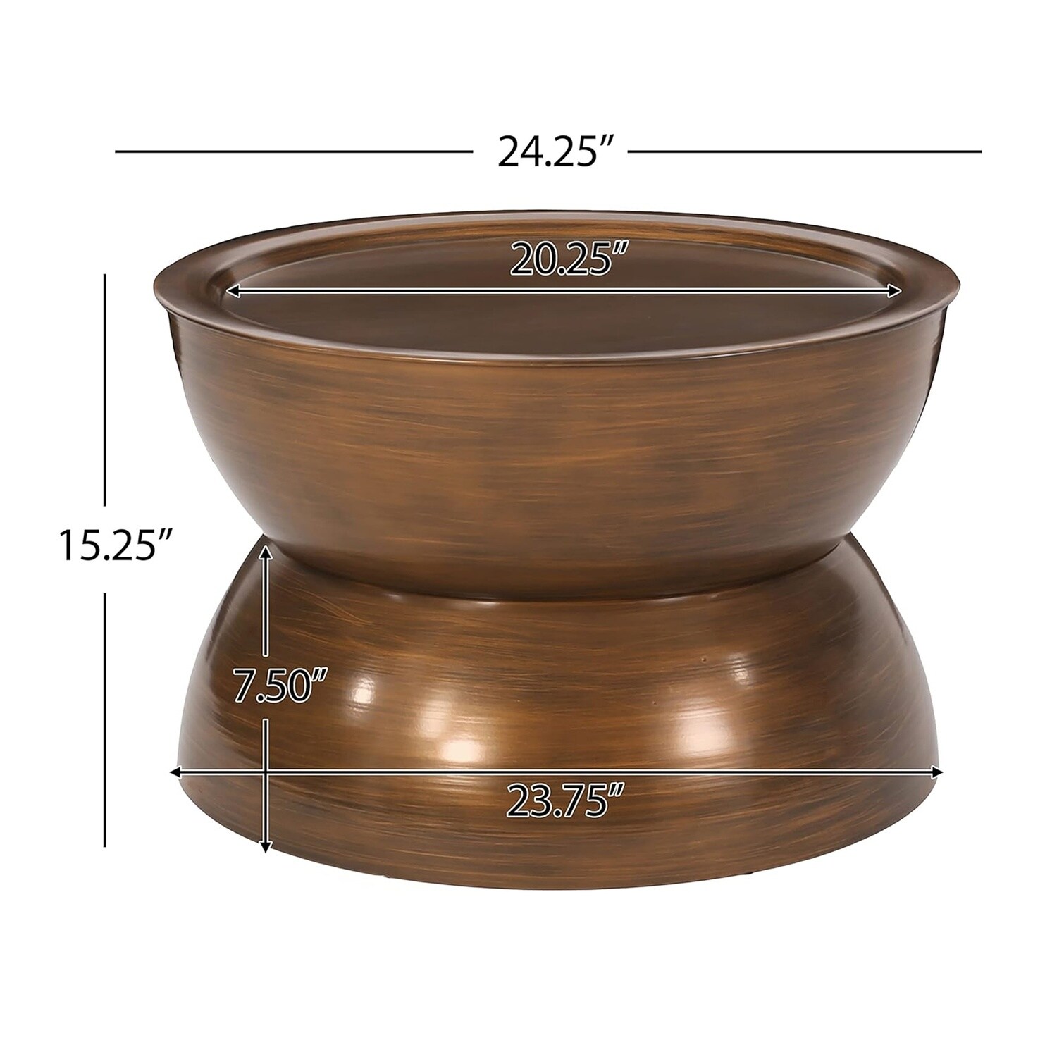 FlowLuxe 1O6E09NLWL8B Coffee-Tables - View #7