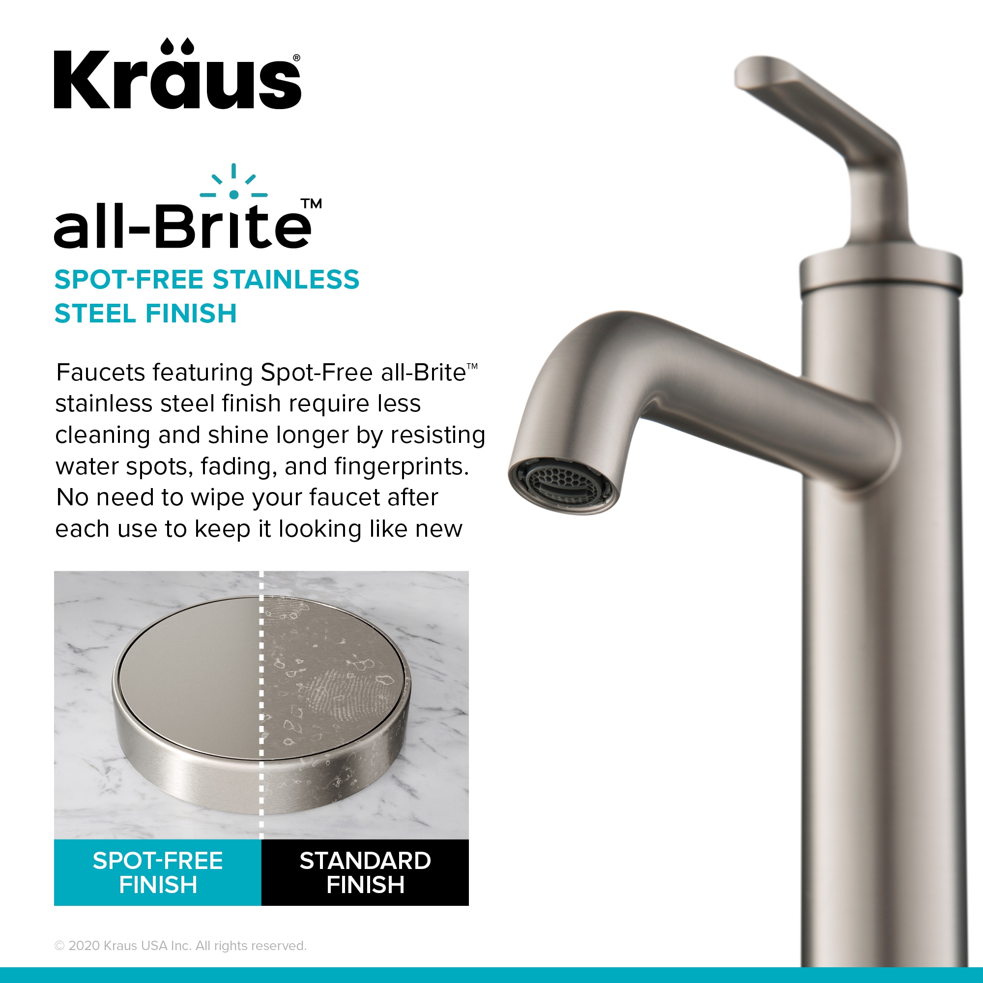 Kraus KVF-1220SFS-2PK Lavatory-Faucets - View #4