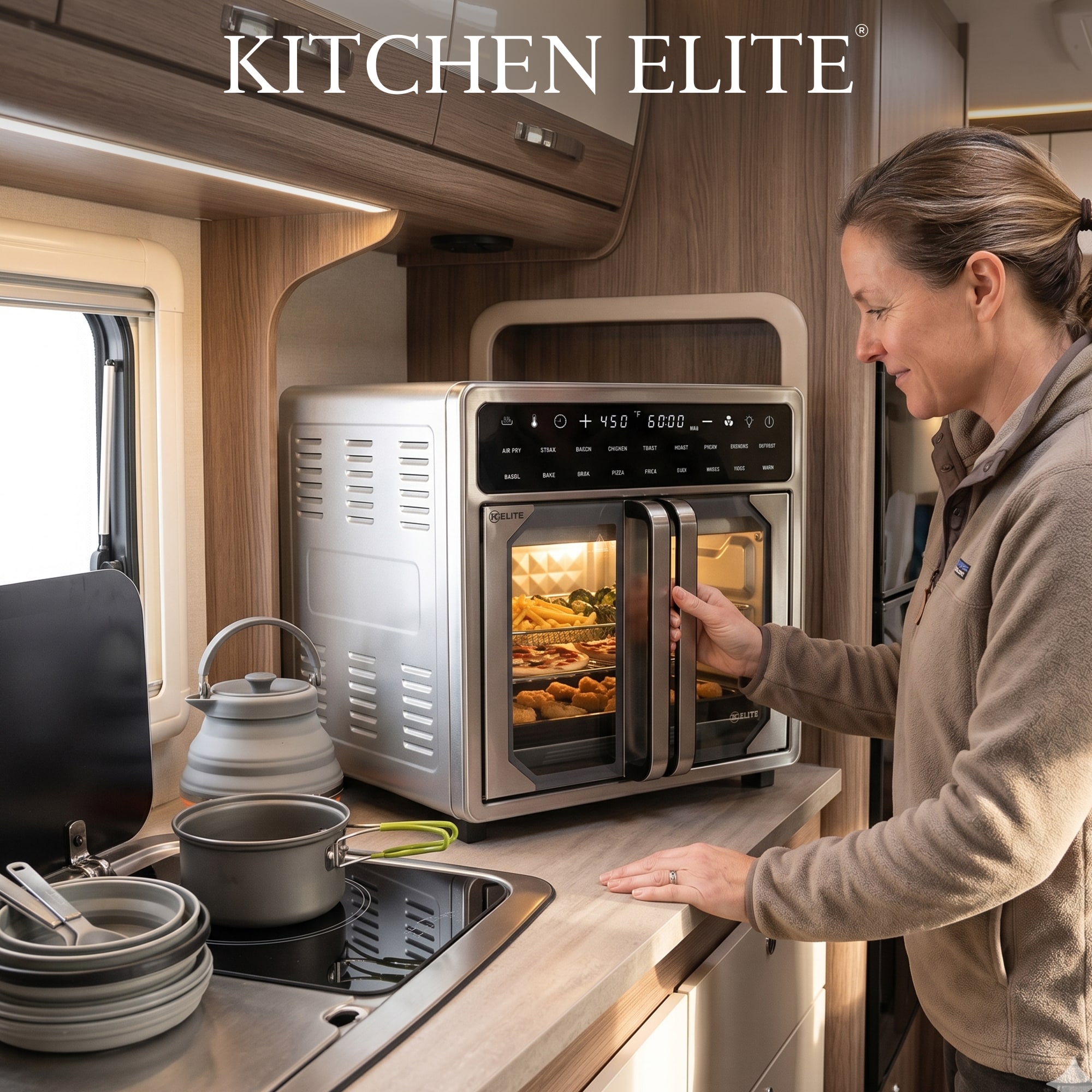Kitchen Elite KE-AFO-110FD Countertop-Toaster-Ovens - View #7