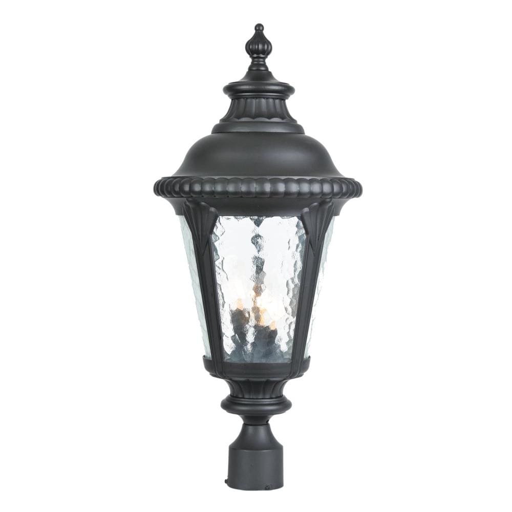 Acclaim Lighting 7227BK Surrey 26.5-in Matte black Traditional Outdoor Post light