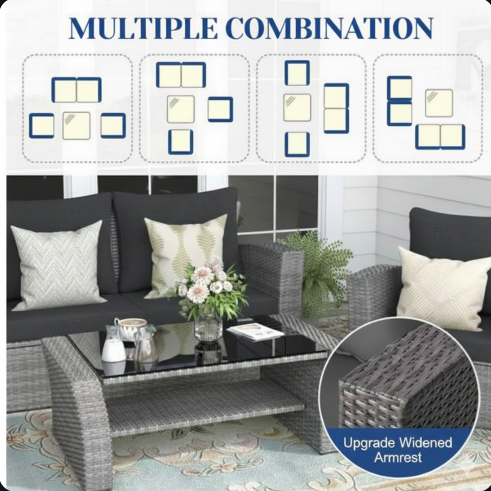 Mondawe MO-TB-00058 Patio-Conversation-Sets - View #8