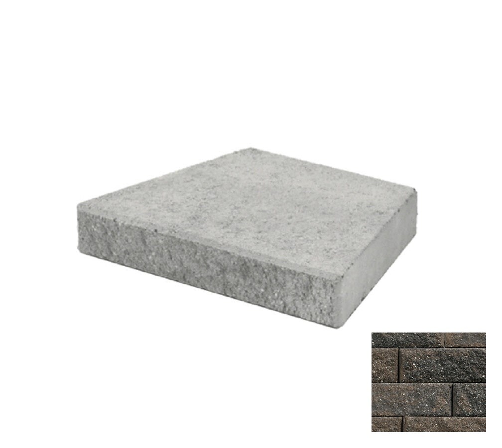 Belgard 806476 3-in H x 17.25-in L x 9-in D Sand/Tan Concrete Retaining Wall Cap