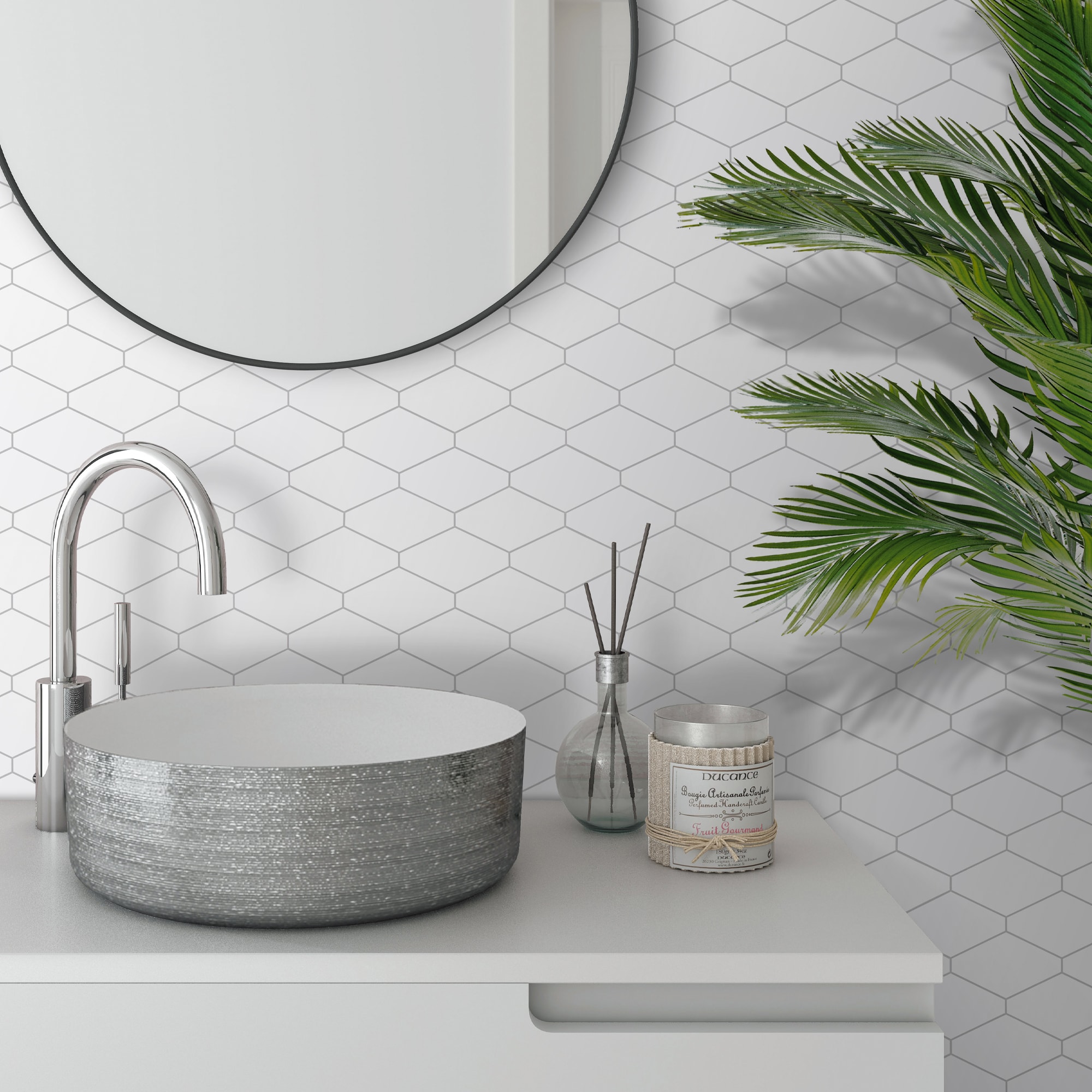 SUNWINGS FHEX-WHI-10 Ceramic-Tile - View #10